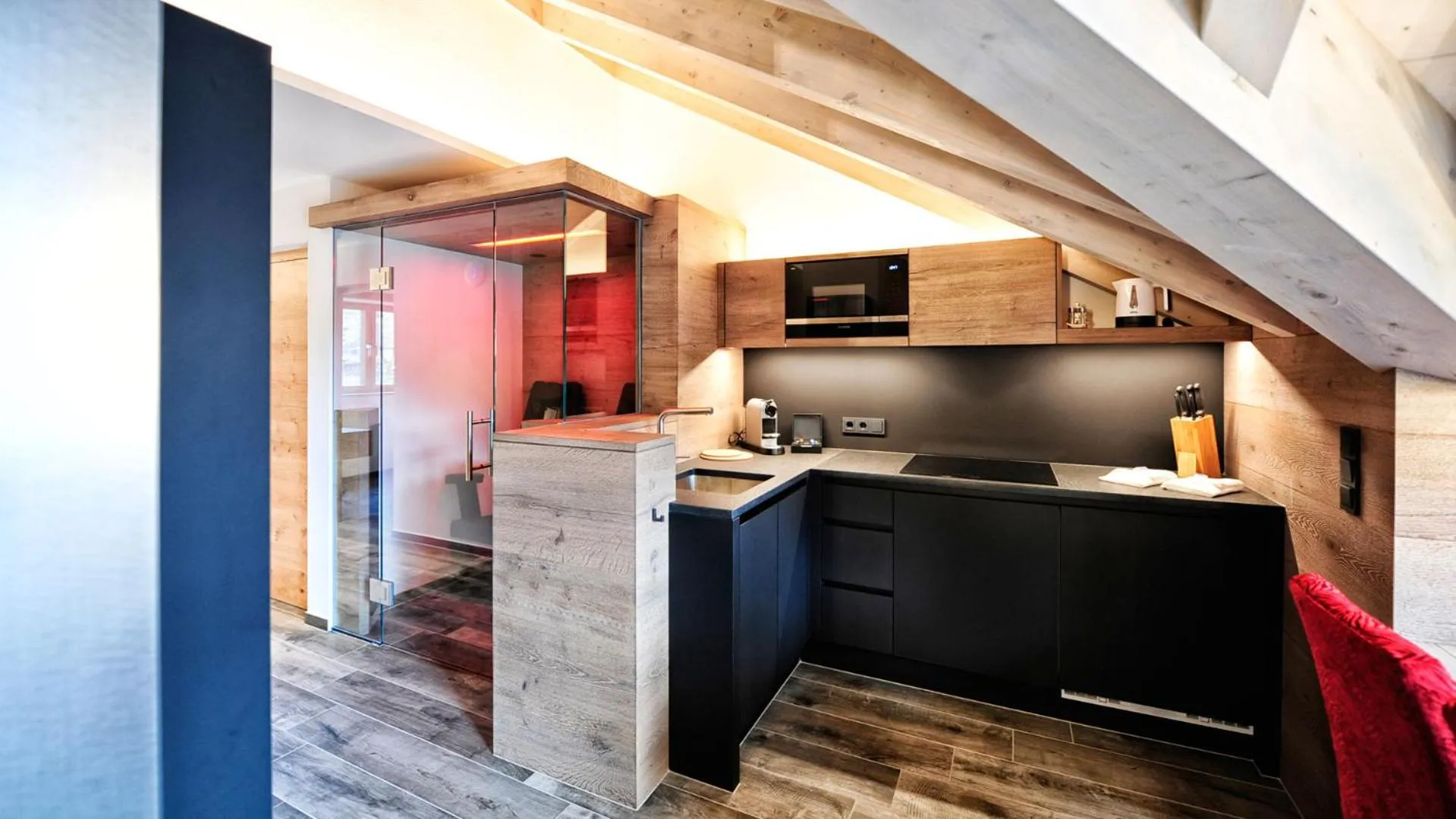 Sauna in Hotel Garni Stefanie