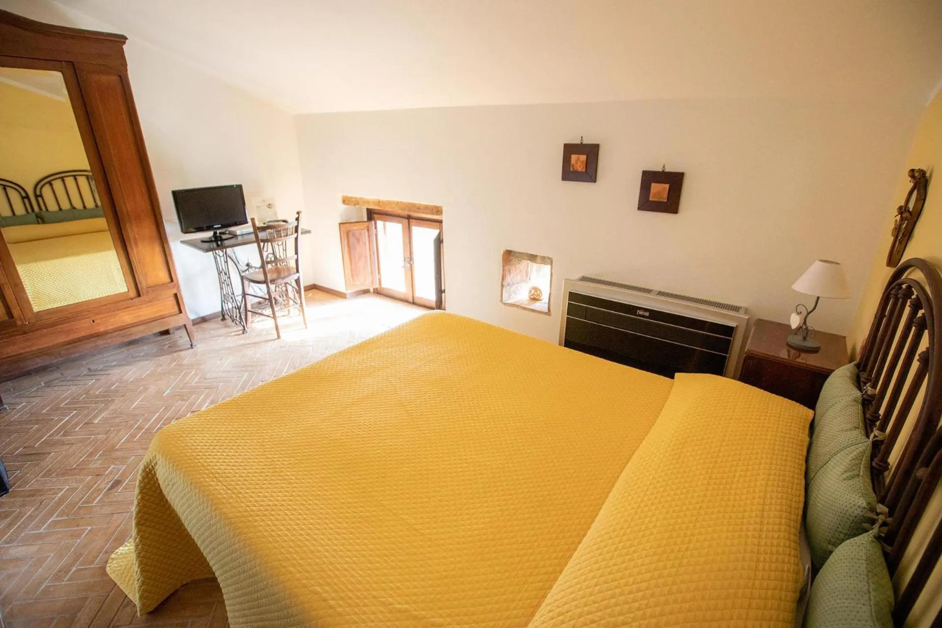 Bed in Il Castello di San Sergio