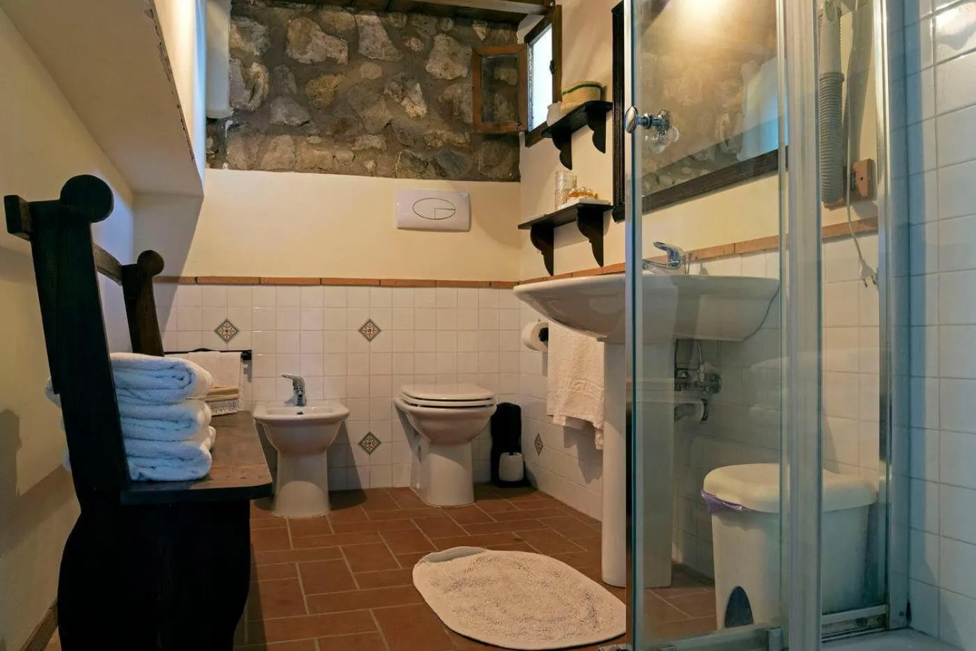 bunk bed in Il Castello di San Sergio