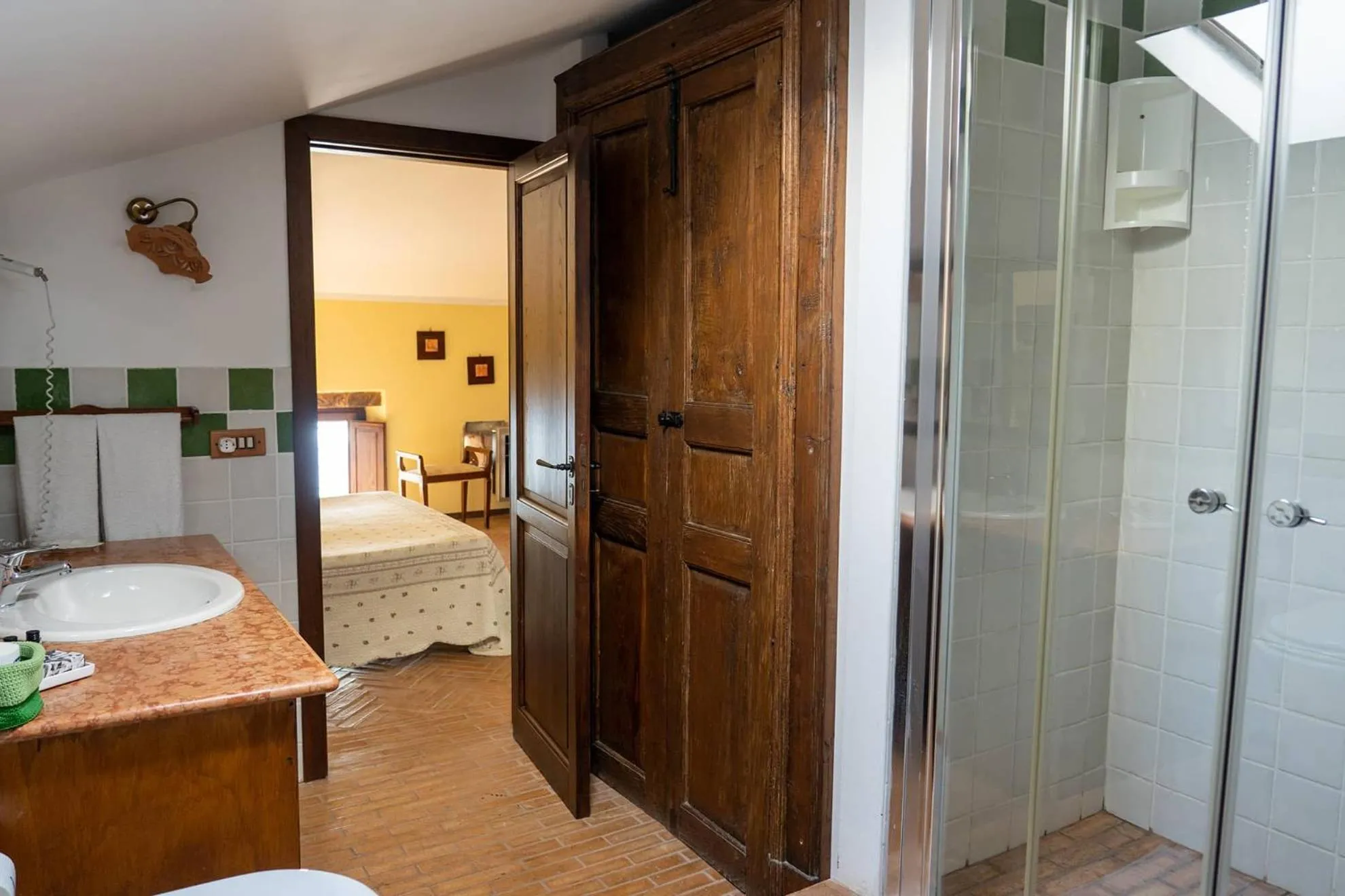 Bed in Il Castello di San Sergio