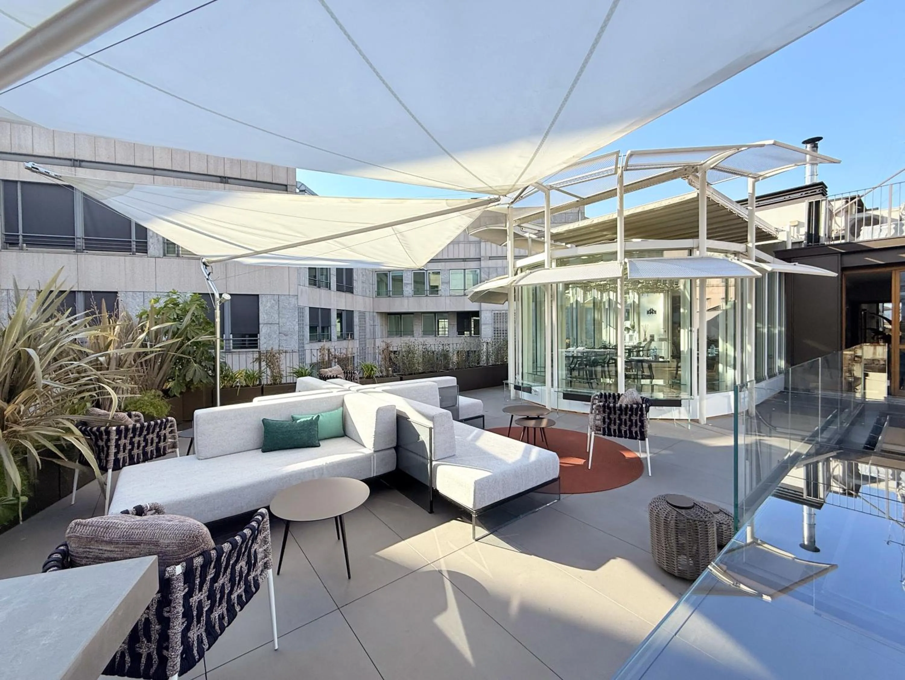 Balcony/Terrace in The Street Milano Duomo | a Design Boutique Hotel