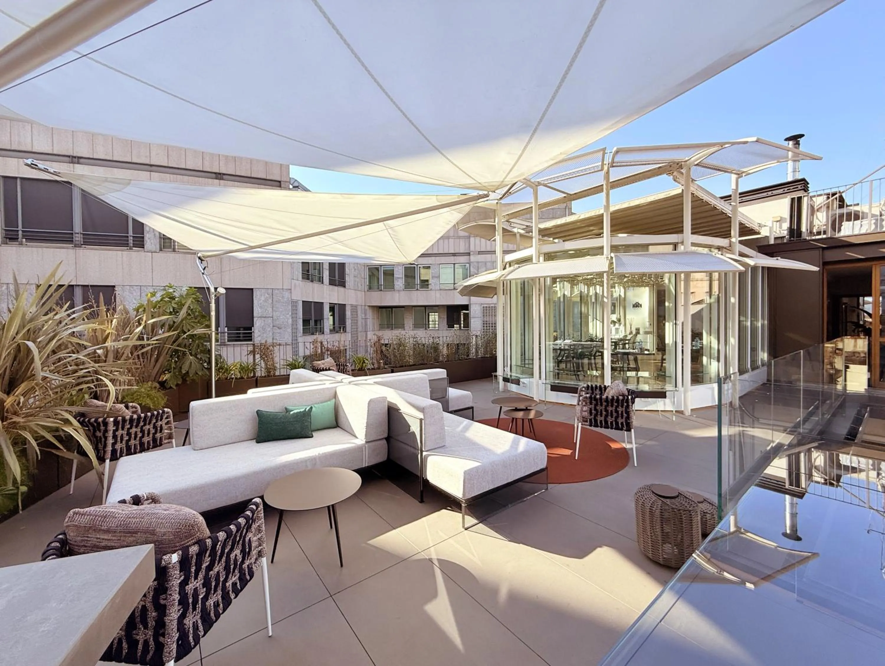 Balcony/Terrace in The Street Milano Duomo | a Design Boutique Hotel