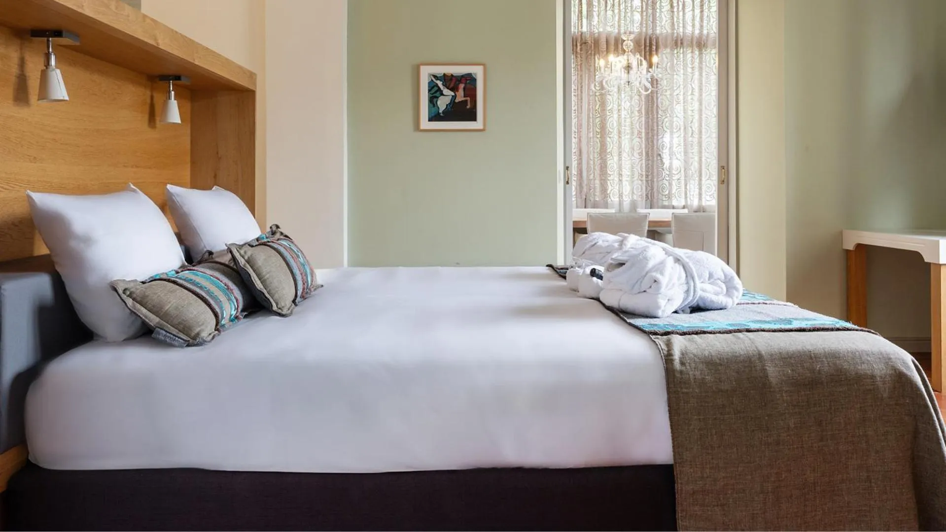 Bed in Villa Valkenburg