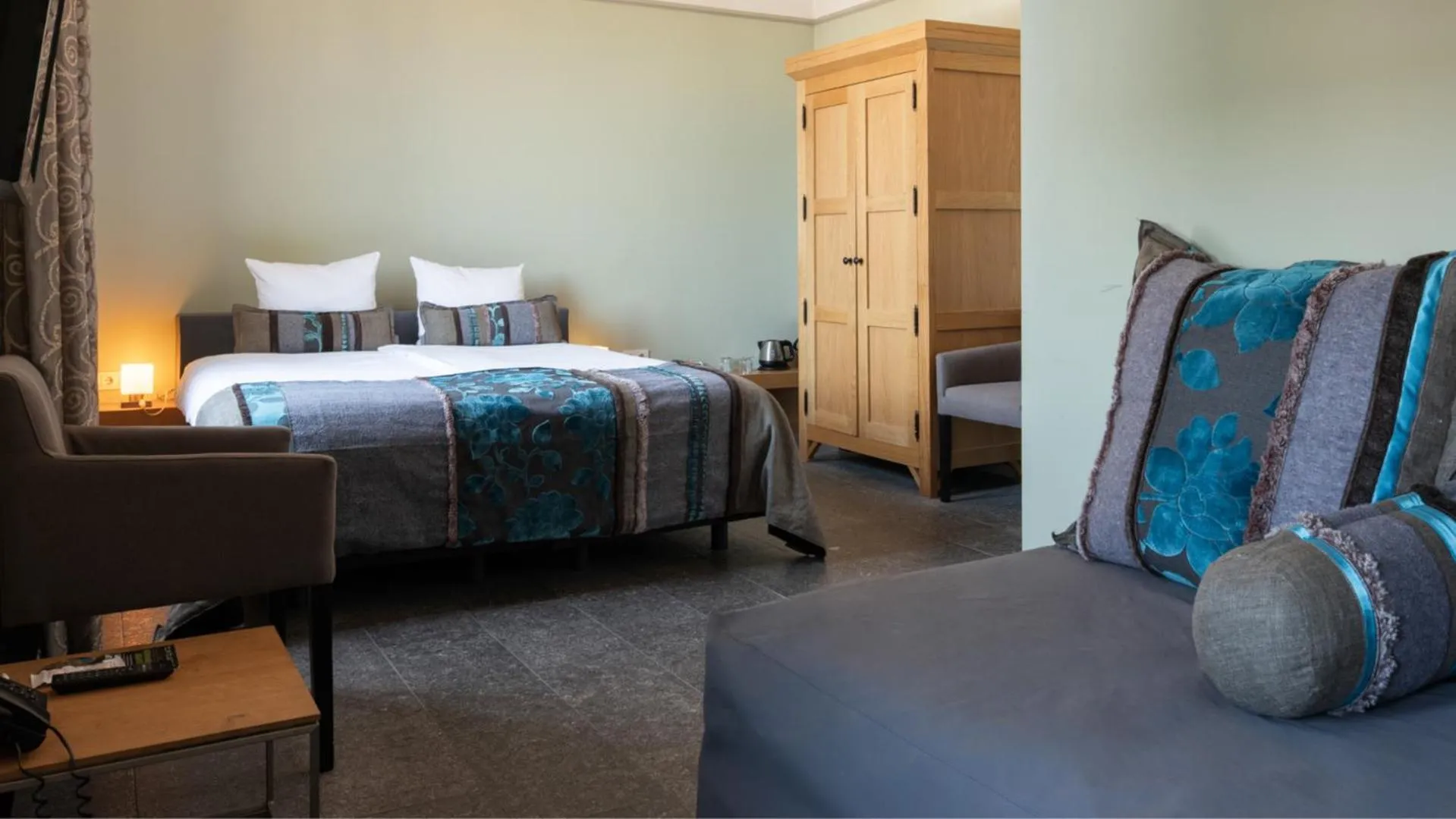 Bed in Villa Valkenburg