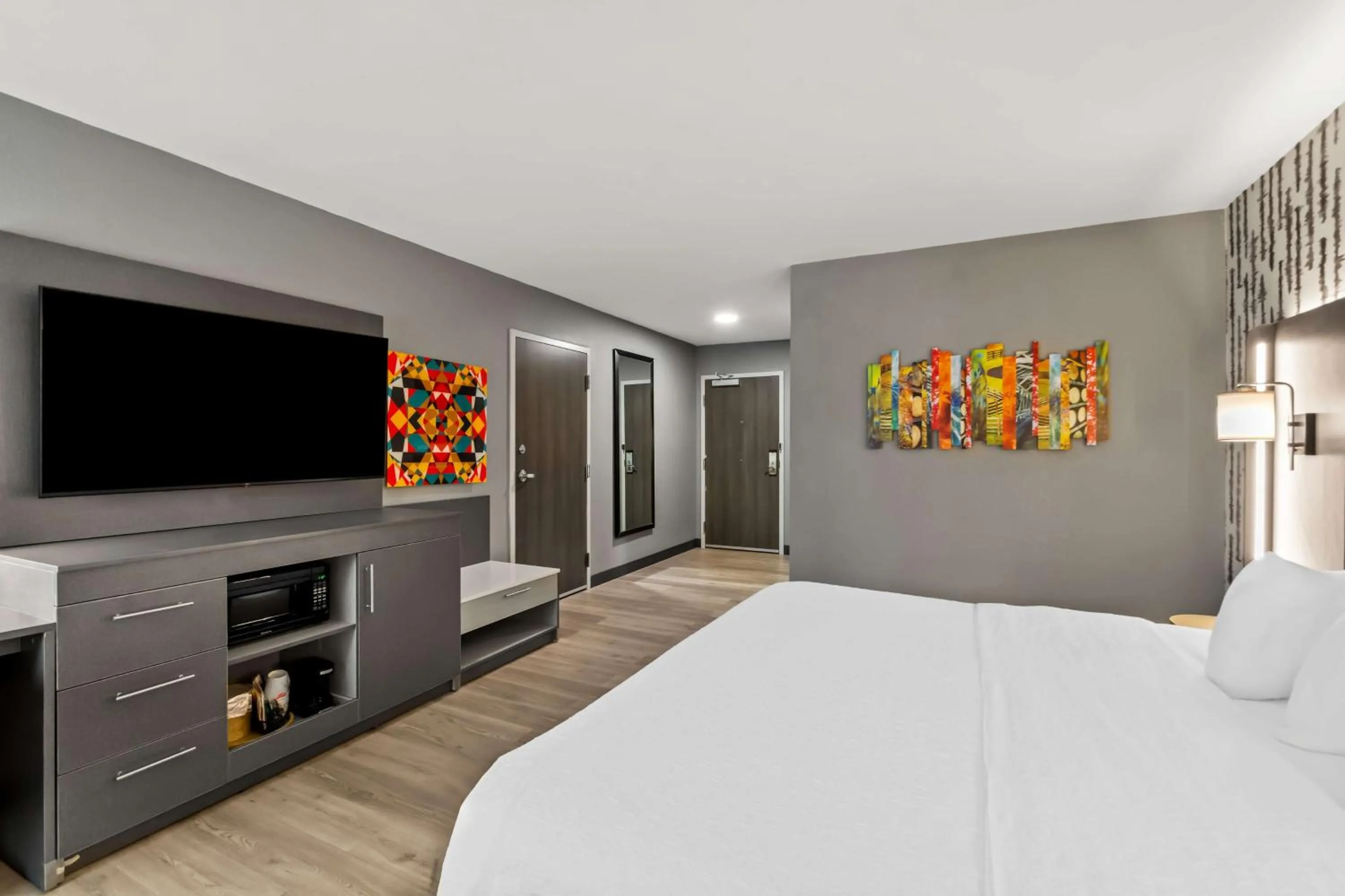 Bed in Hampton Inn Lexington - Georgetown I-75