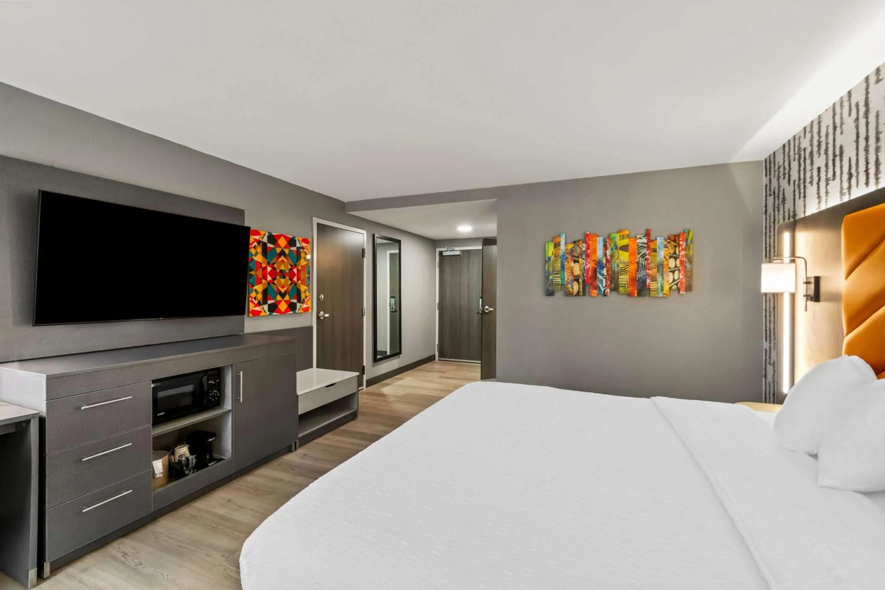 Bed in Hampton Inn Lexington - Georgetown I-75