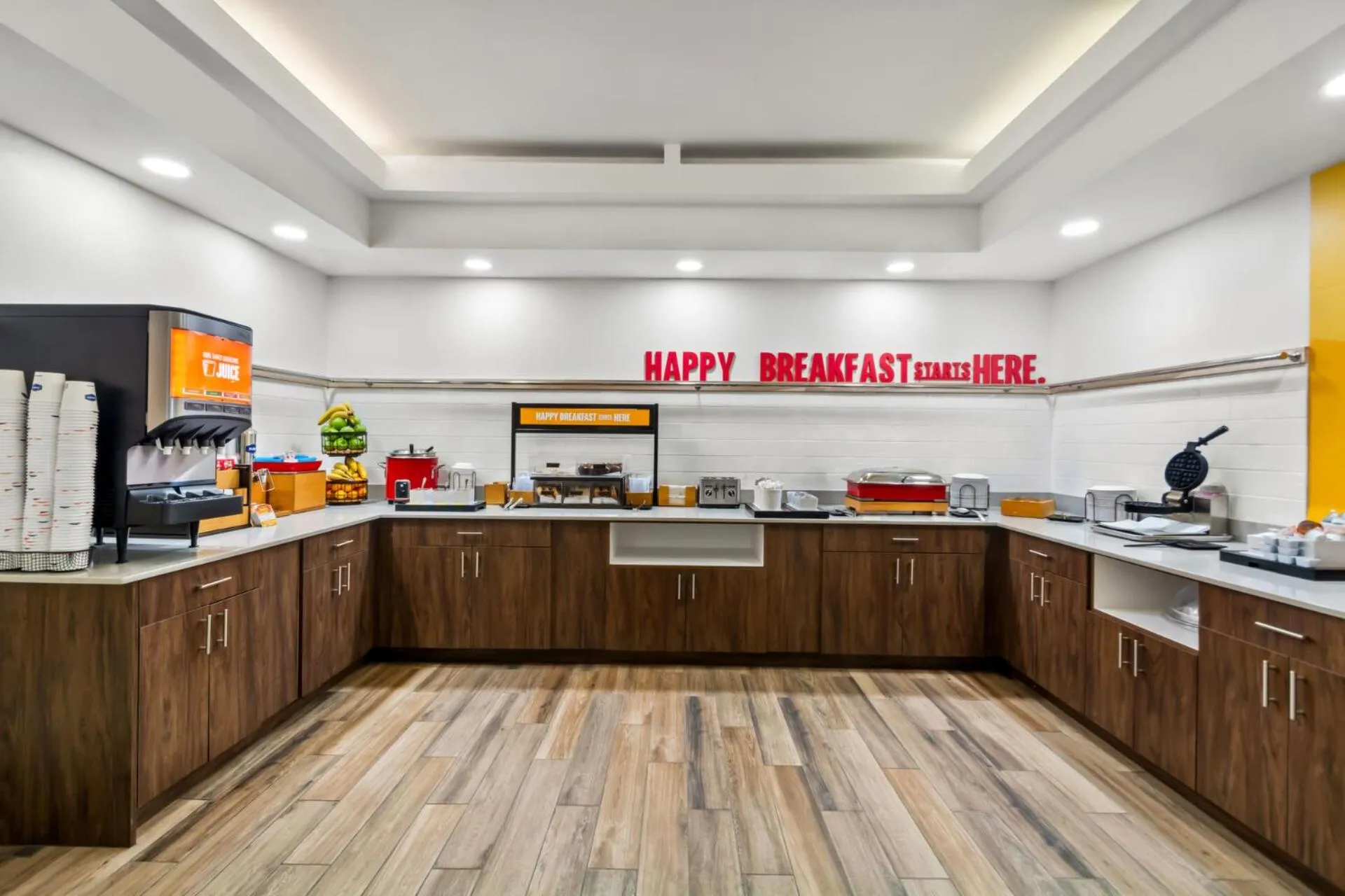 Buffet breakfast in Hampton Inn Lexington - Georgetown I-75