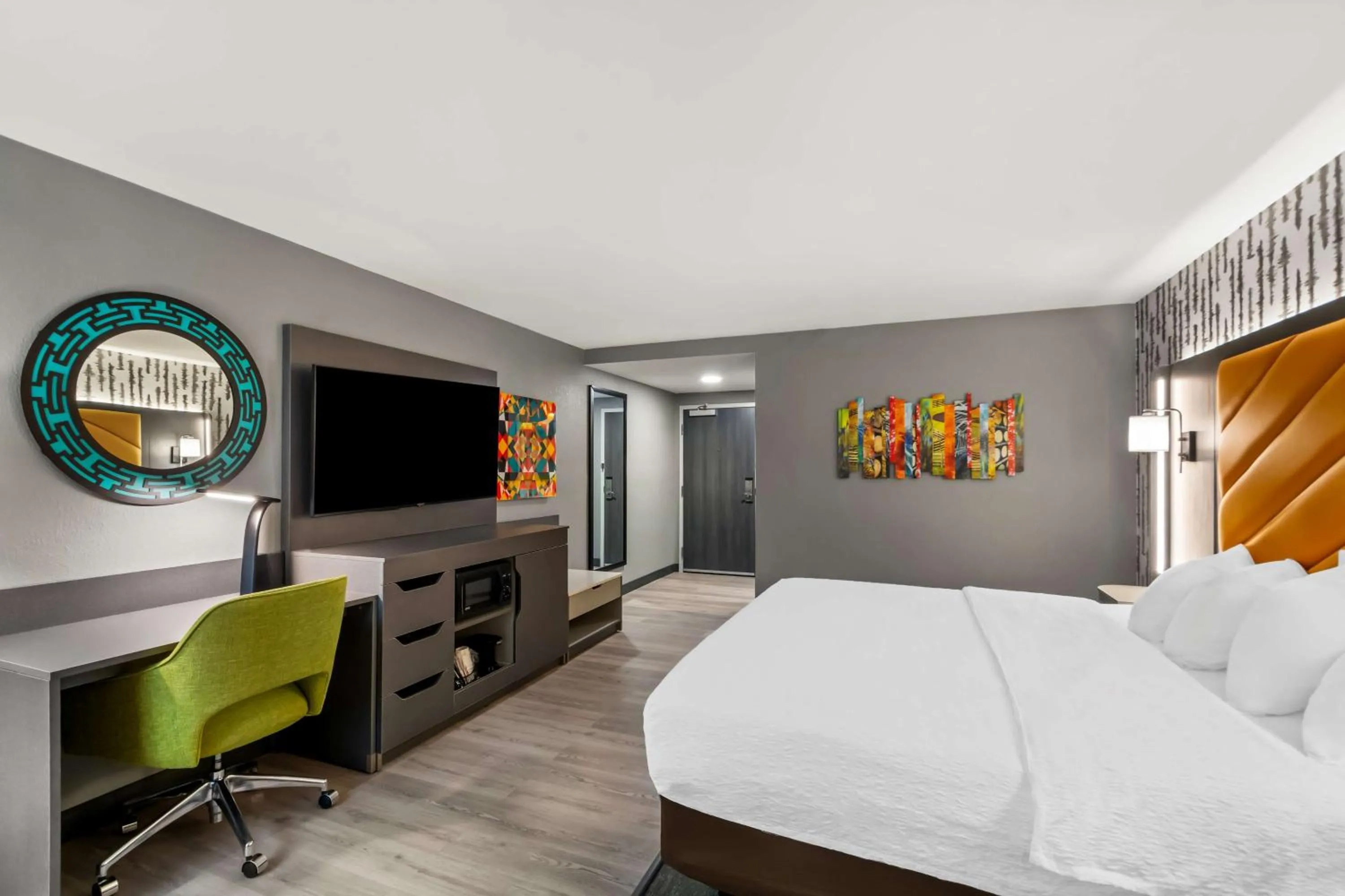 Bed in Hampton Inn Lexington - Georgetown I-75