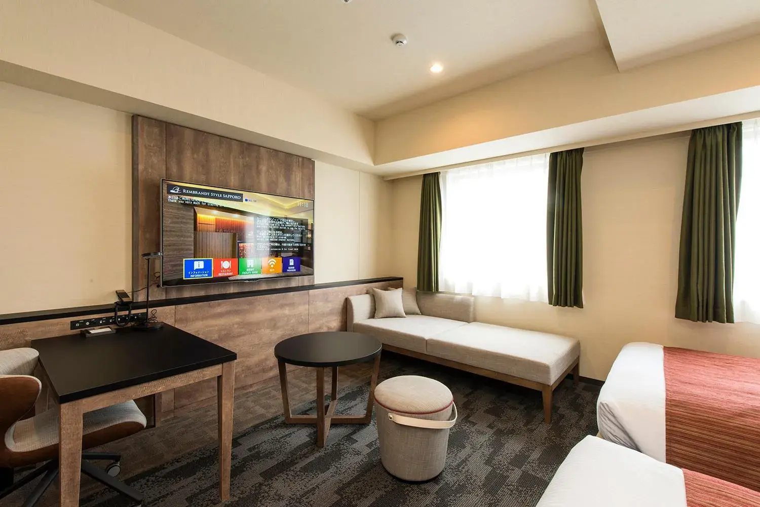 Large Twin Room - Smoking (2 People) in Rembrandt Style Sapporo Large Twin Room - Smoking (2 People) in Rembrandt Style Sapporo