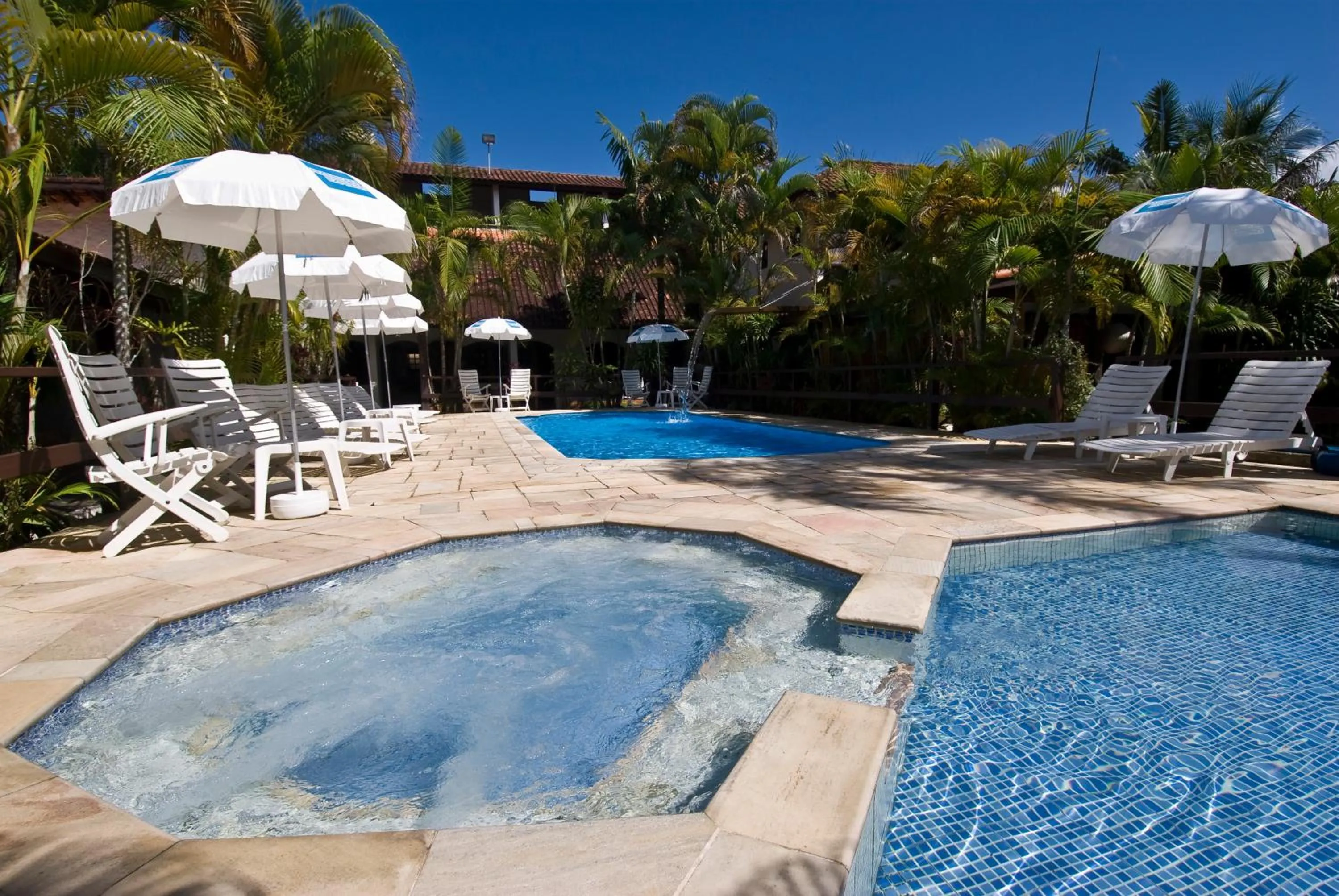 Swimming pool in Apart Hotel Porto Kanoas