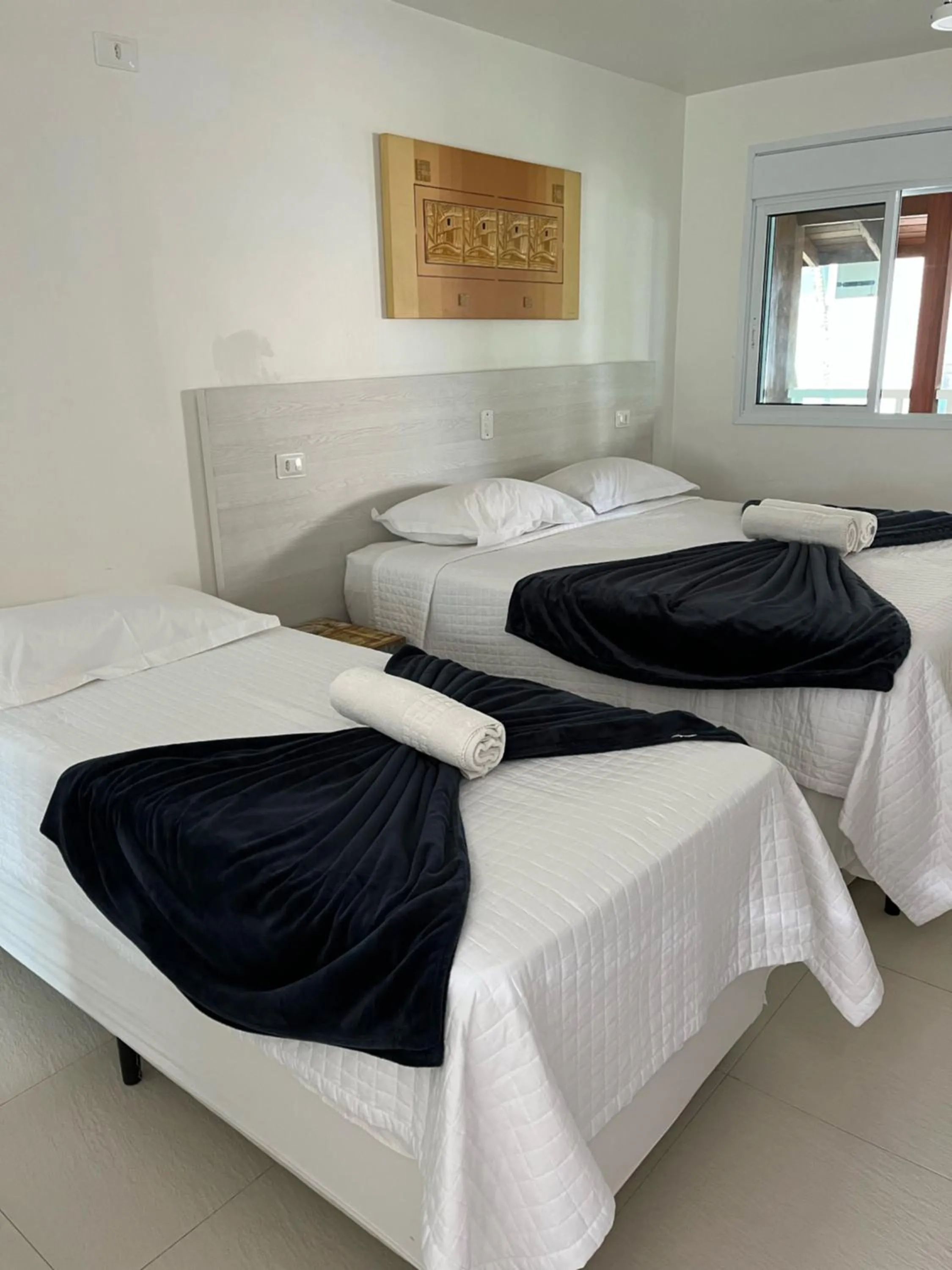 Bed in Apart Hotel Porto Kanoas