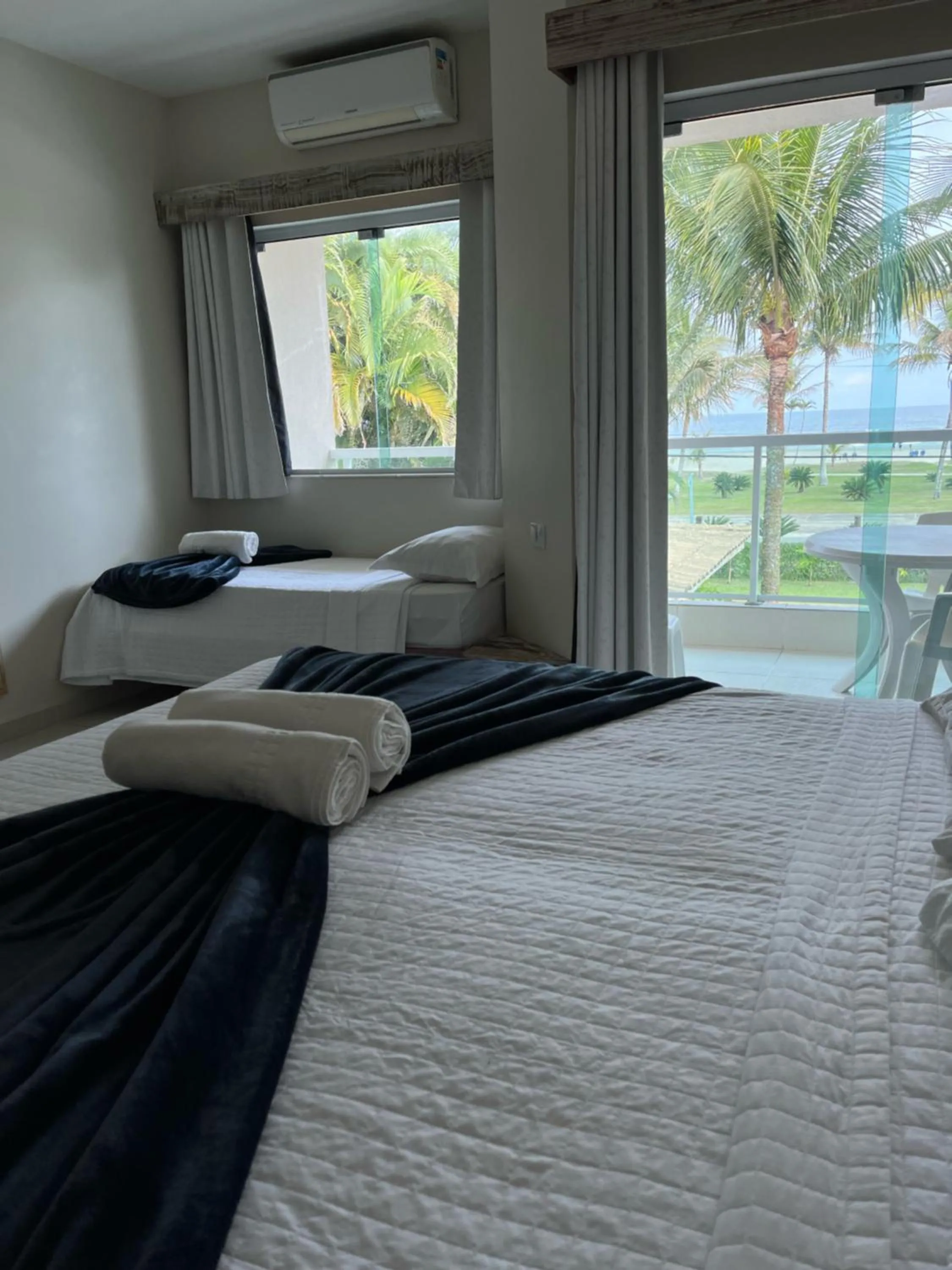 Bed in Apart Hotel Porto Kanoas