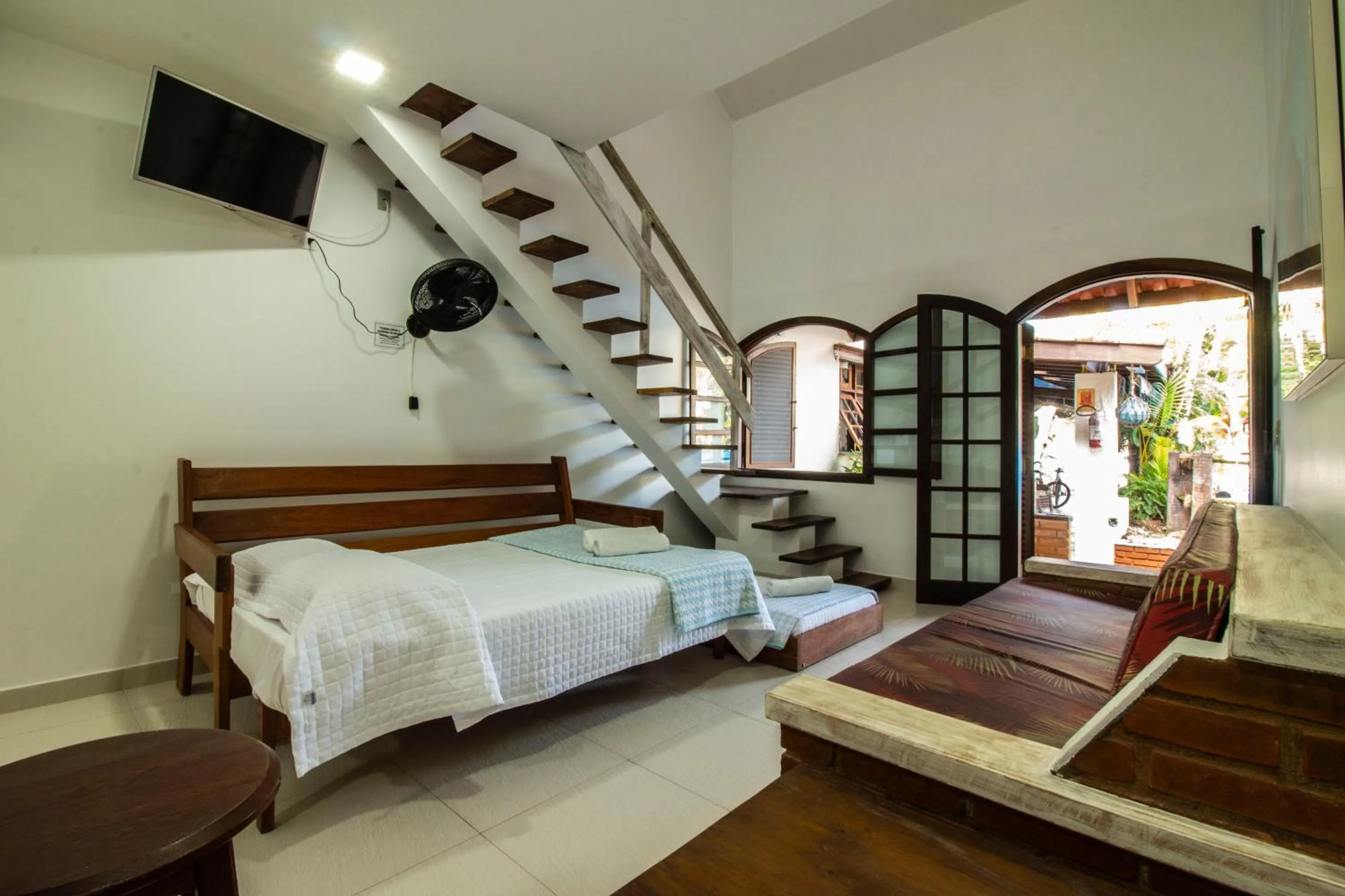 Photo of the whole room, Bed in Apart Hotel Porto Kanoas
