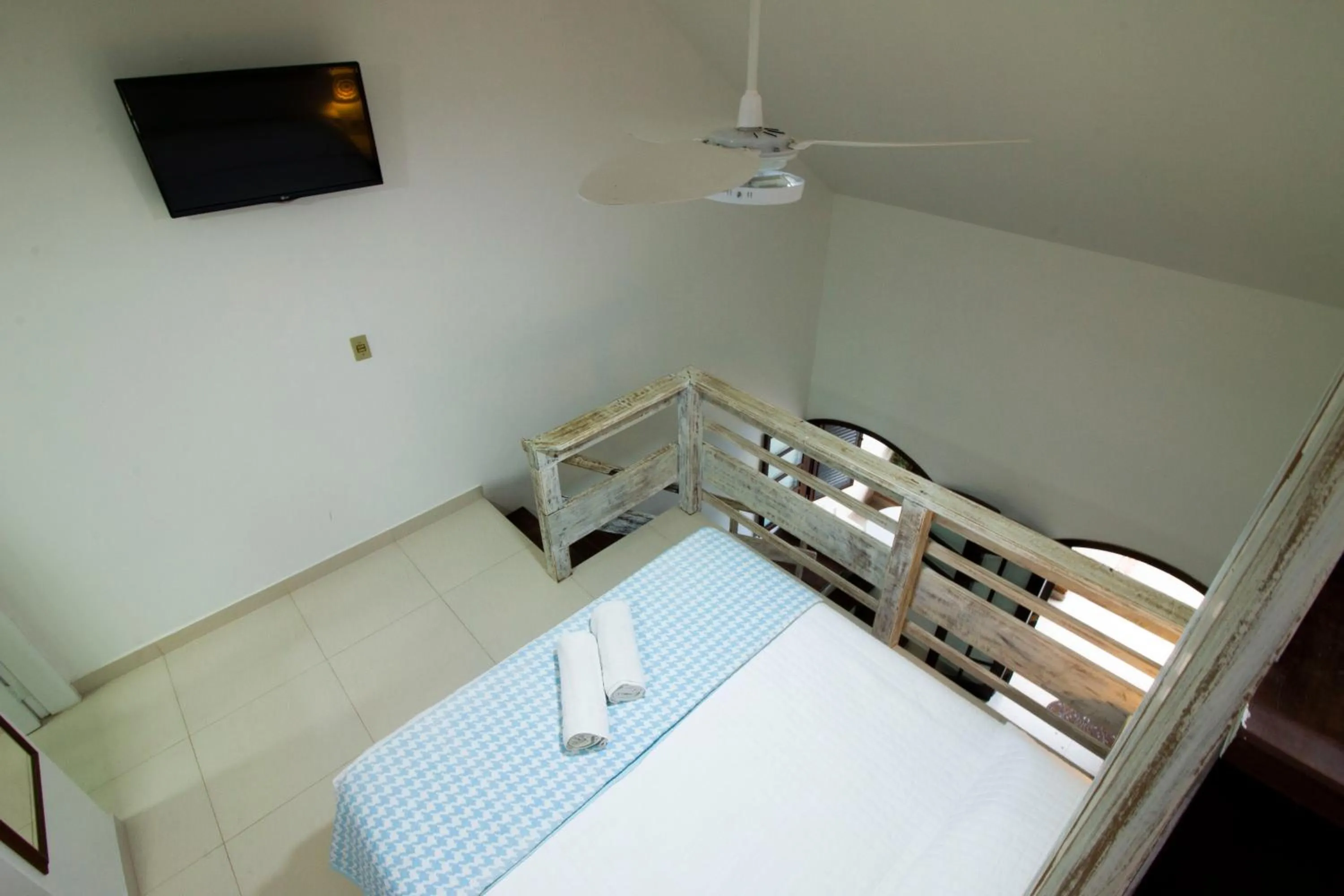 Bed in Apart Hotel Porto Kanoas