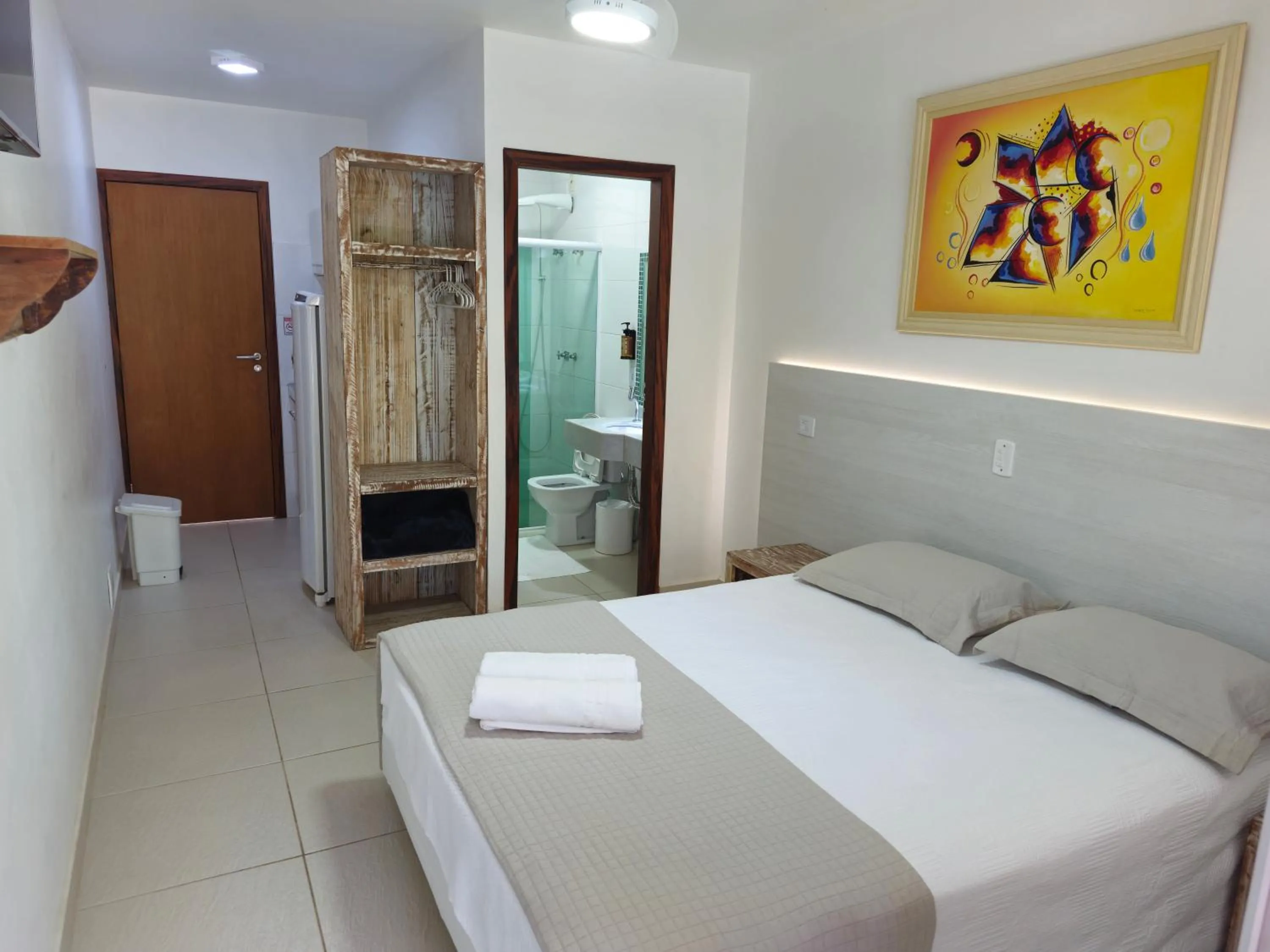 Bed in Apart Hotel Porto Kanoas