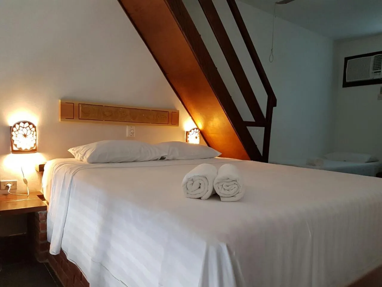 Bed in Apart Hotel Porto Kanoas