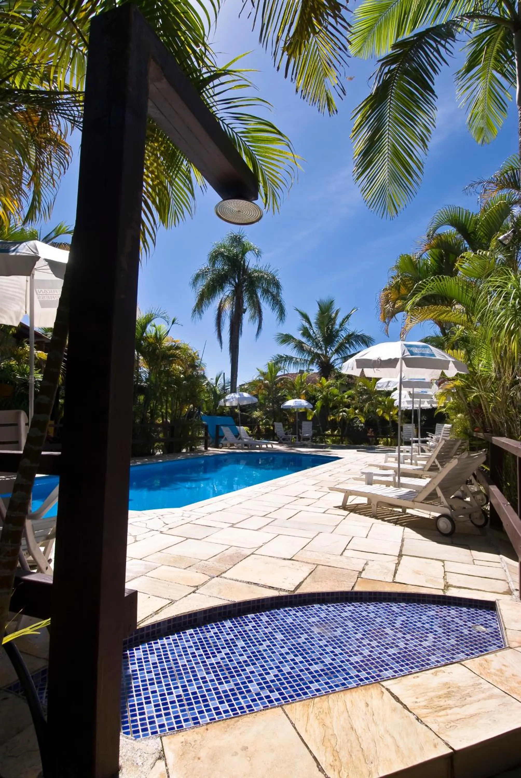 Swimming pool in Apart Hotel Porto Kanoas