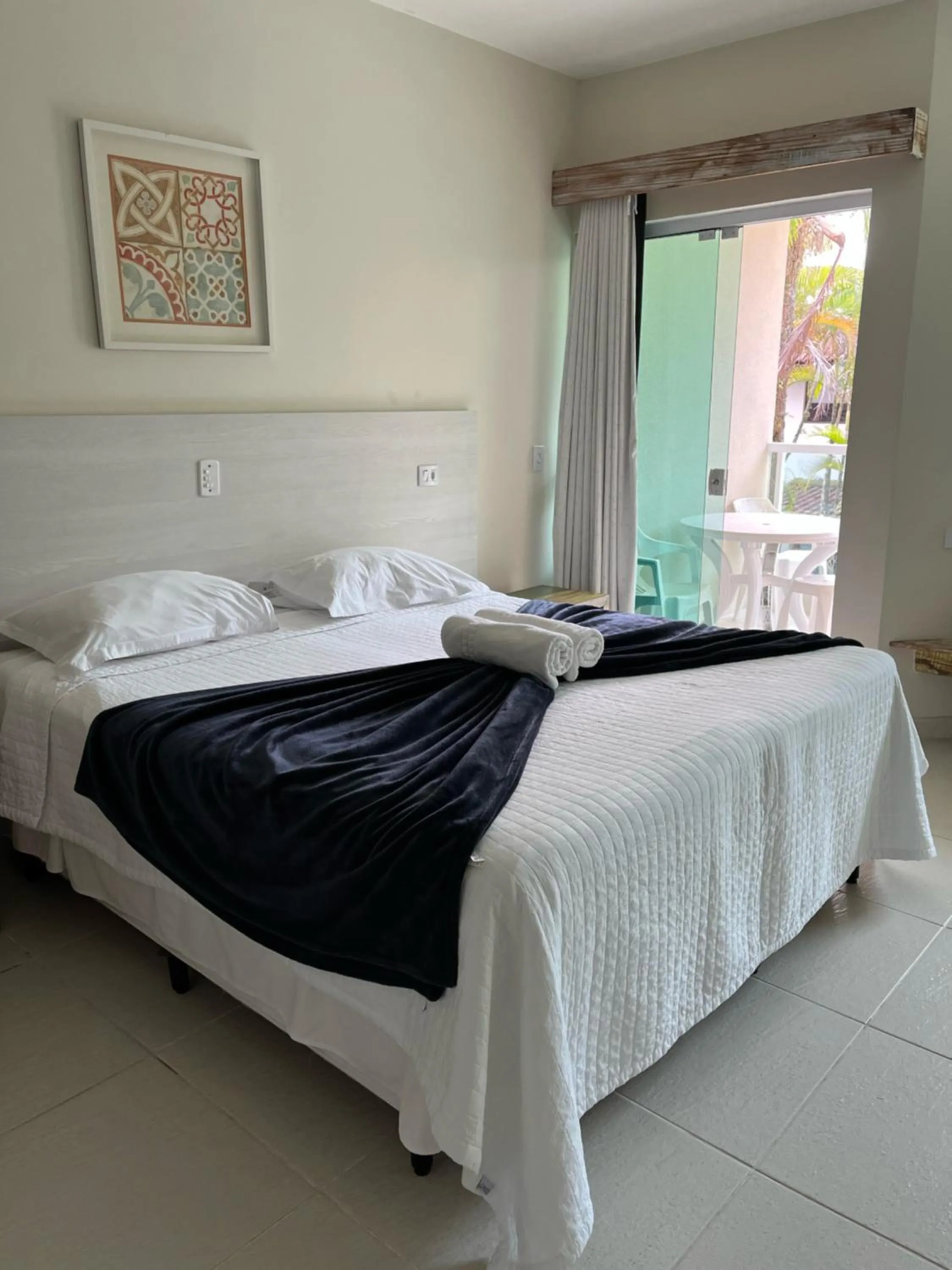 Bed in Apart Hotel Porto Kanoas
