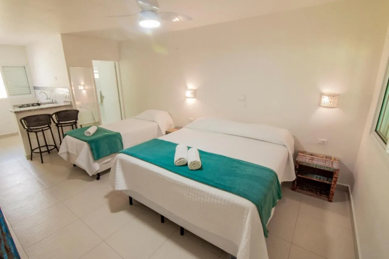 Bed in Apart Hotel Porto Kanoas