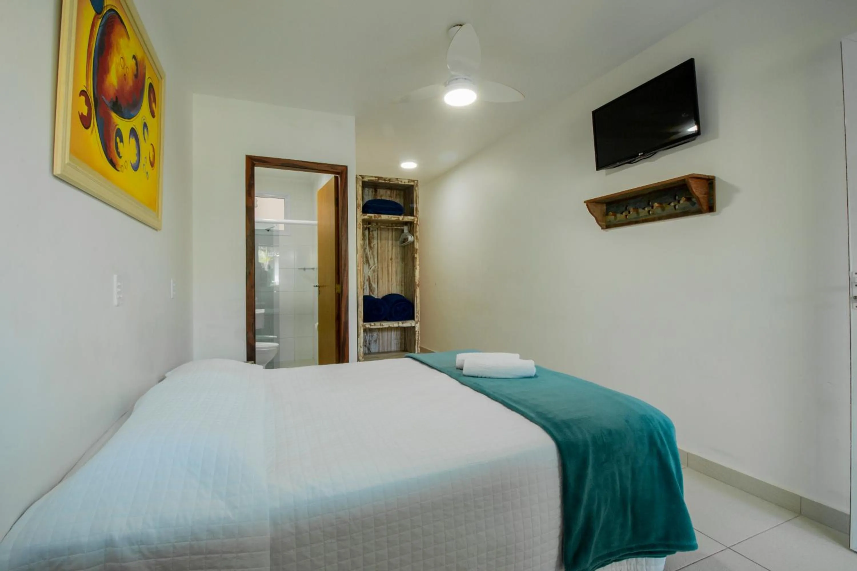 Bed in Apart Hotel Porto Kanoas