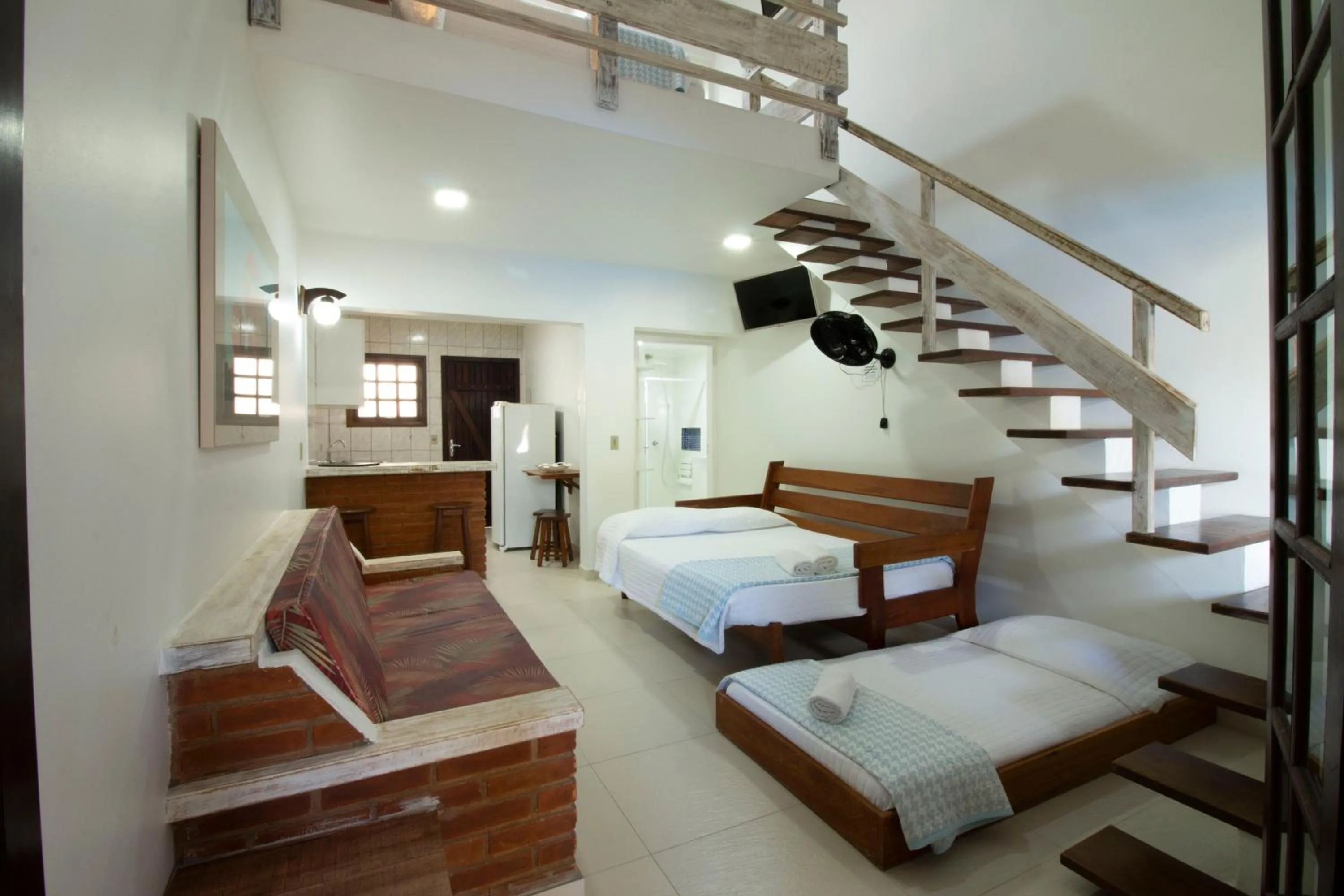Photo of the whole room, Bed in Apart Hotel Porto Kanoas