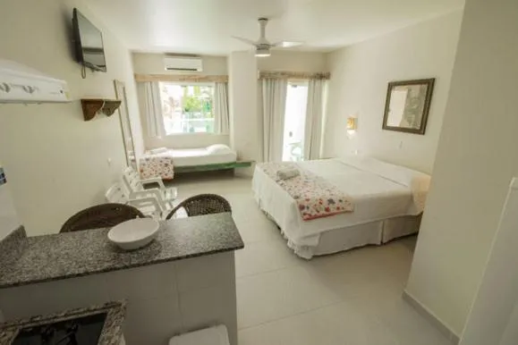 Bed in Apart Hotel Porto Kanoas