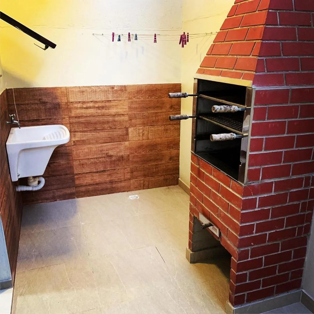 BBQ facilities in Apart Hotel Porto Kanoas