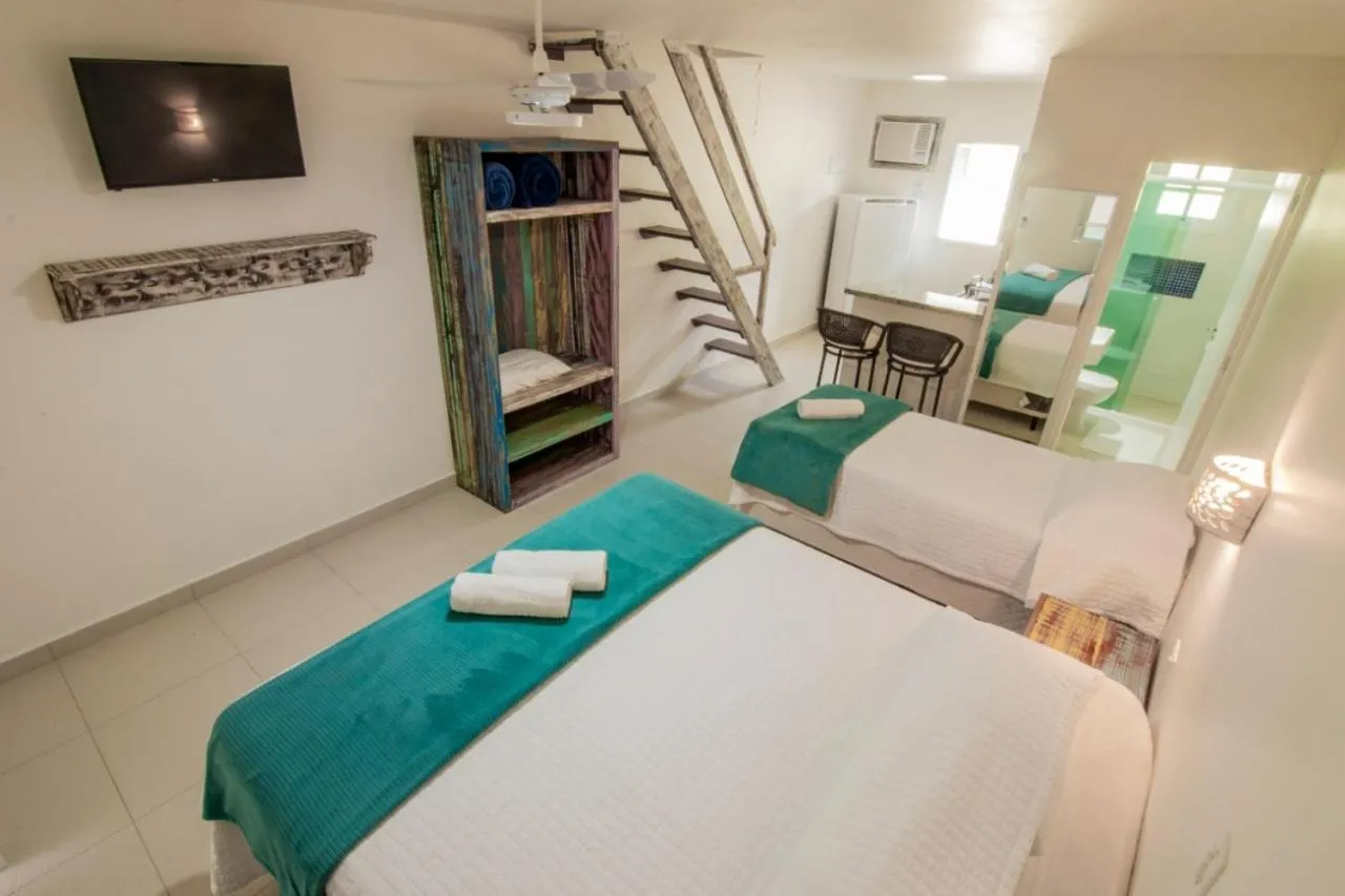 Bed in Apart Hotel Porto Kanoas