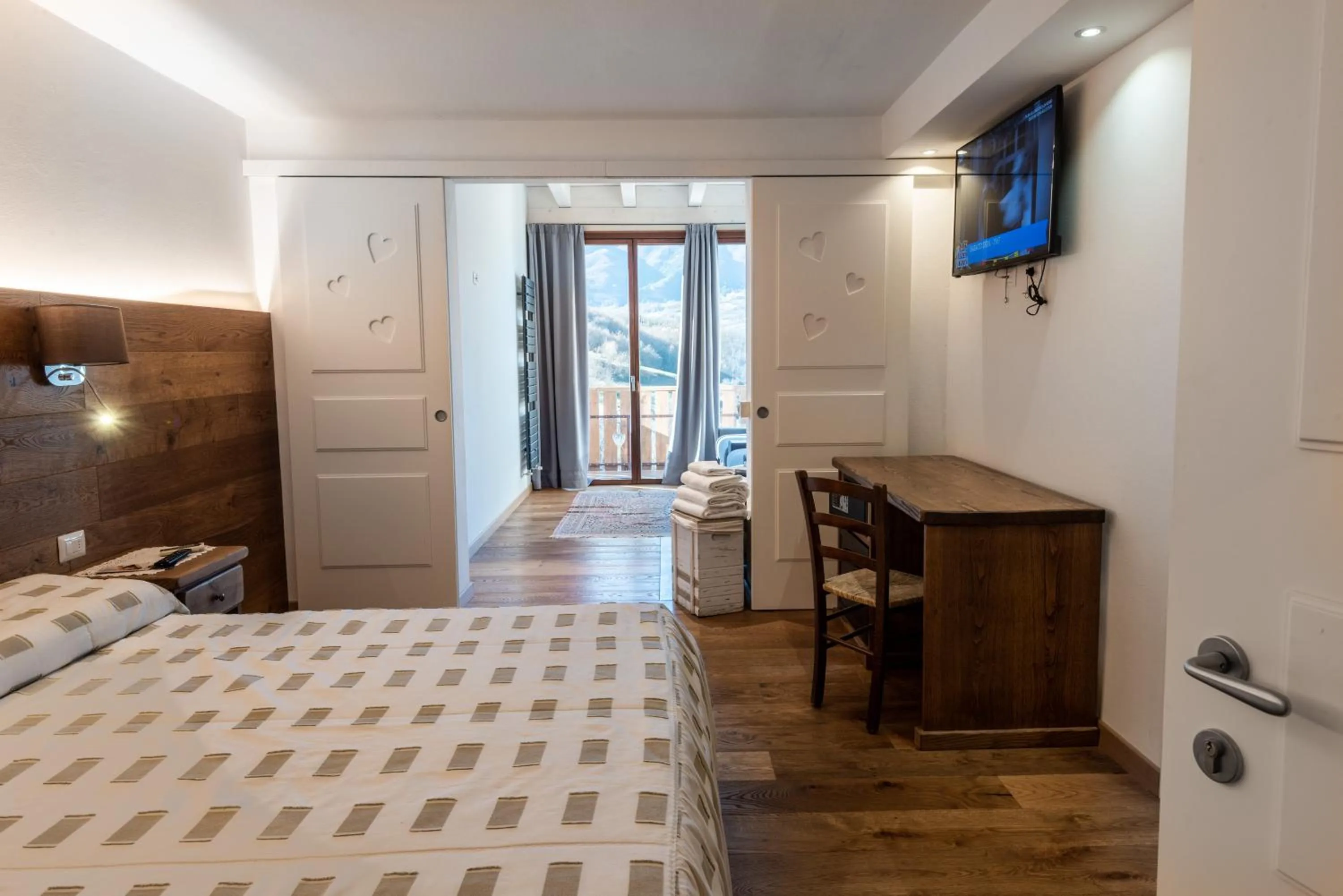 Balcony/Terrace, Bed in Locanda Zita