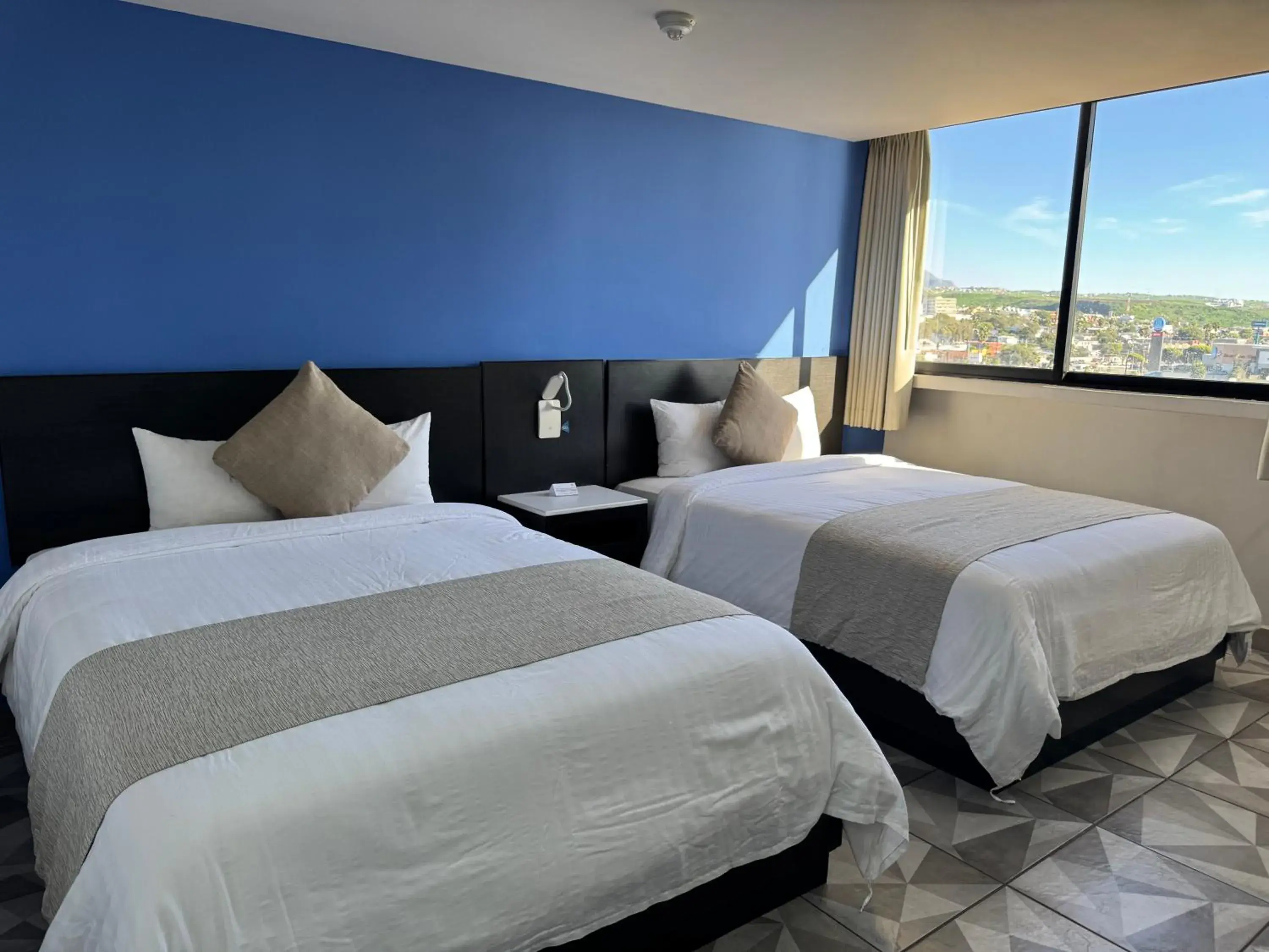 Bed in Hotel Corona Plaza Bed in Hotel Corona Plaza