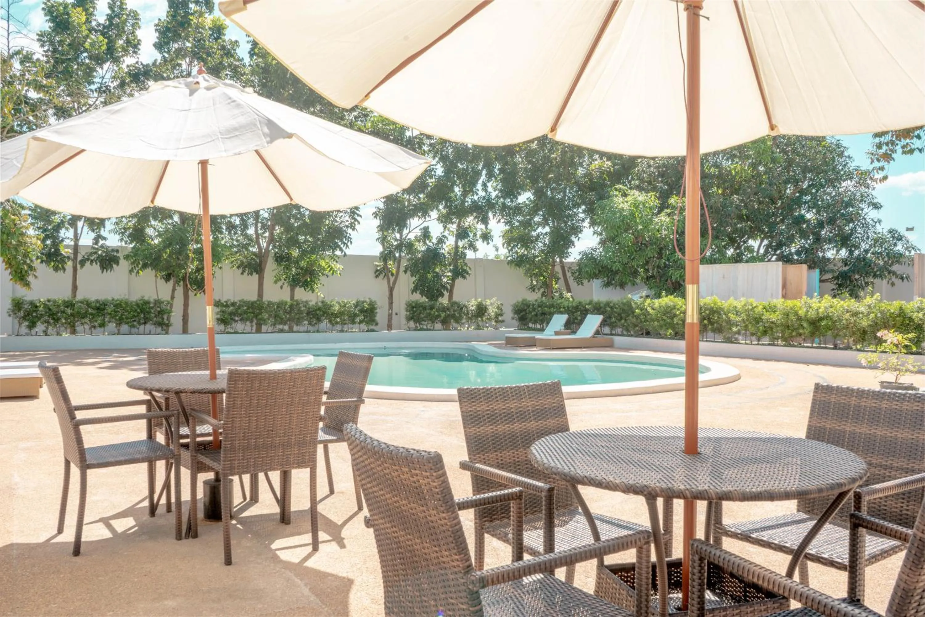 Swimming pool in The Monarch Hotel