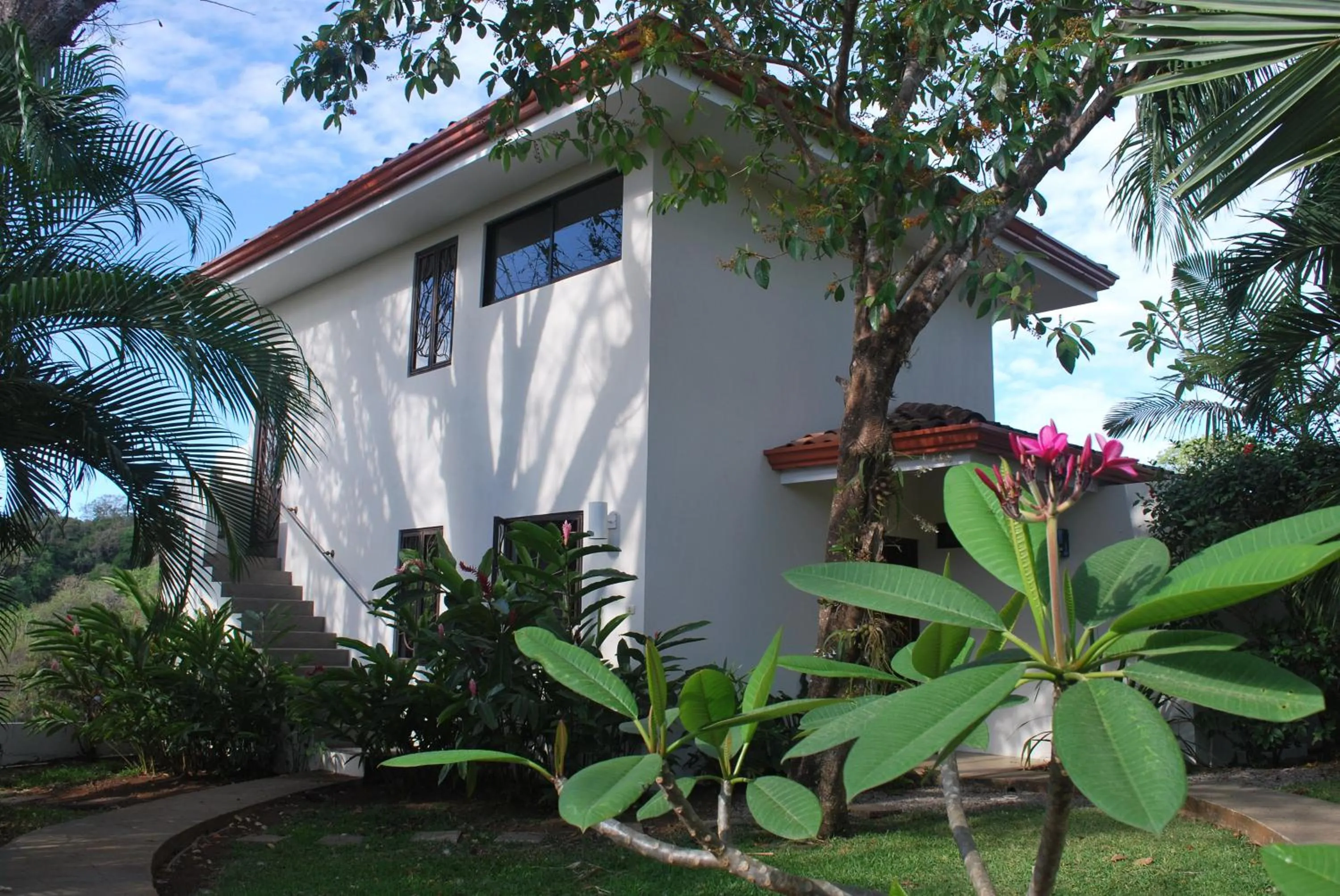 Facade/entrance in Casa Frangipani