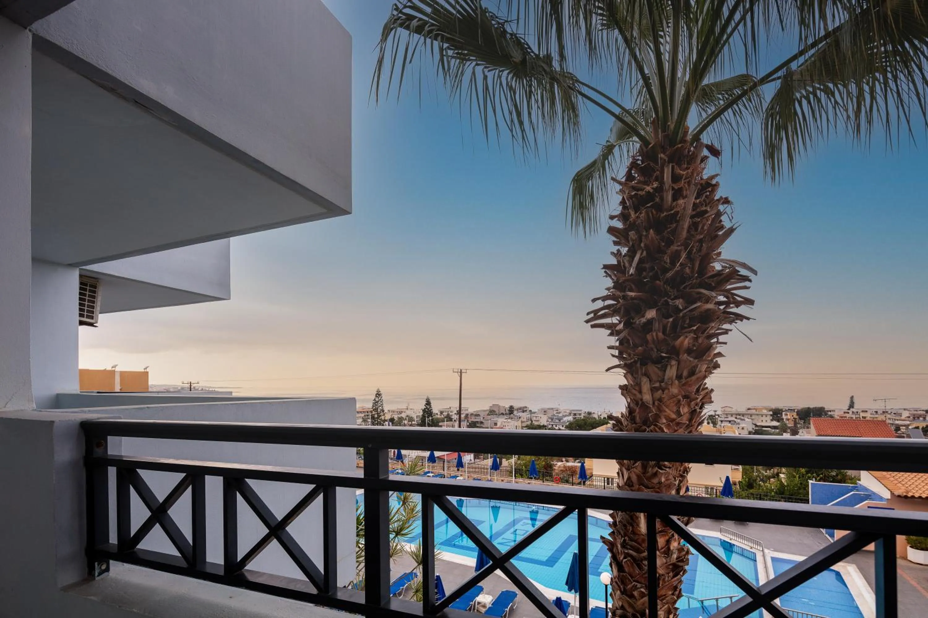 Pool view in Koni Village Hotel