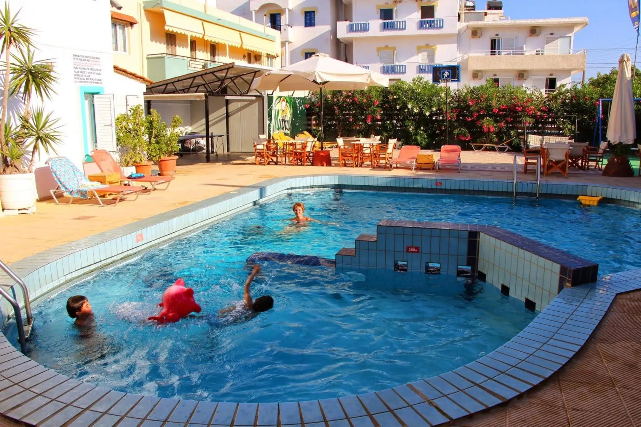 Swimming pool in Albatross Apartments