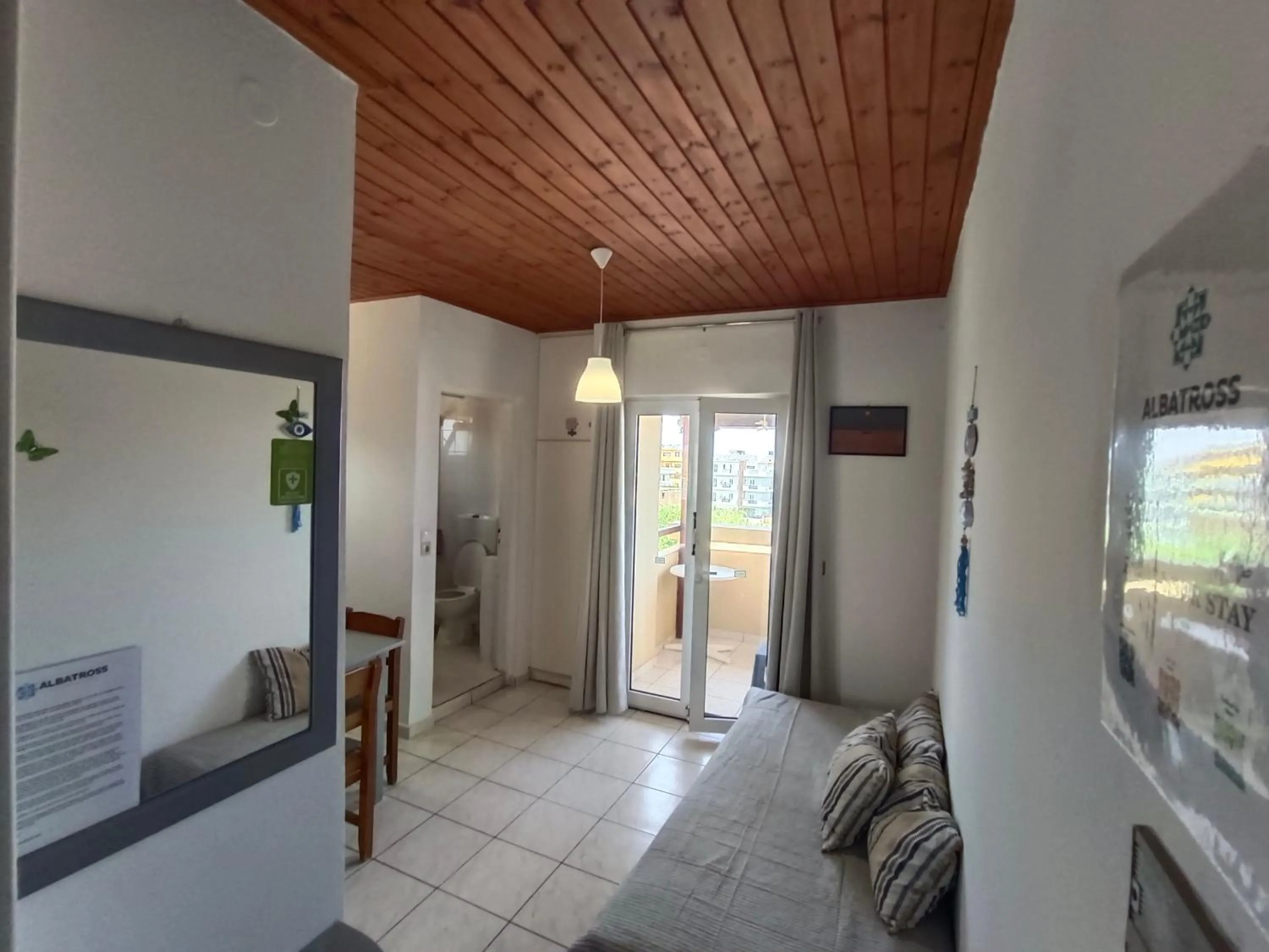 Living room in Albatross Apartments