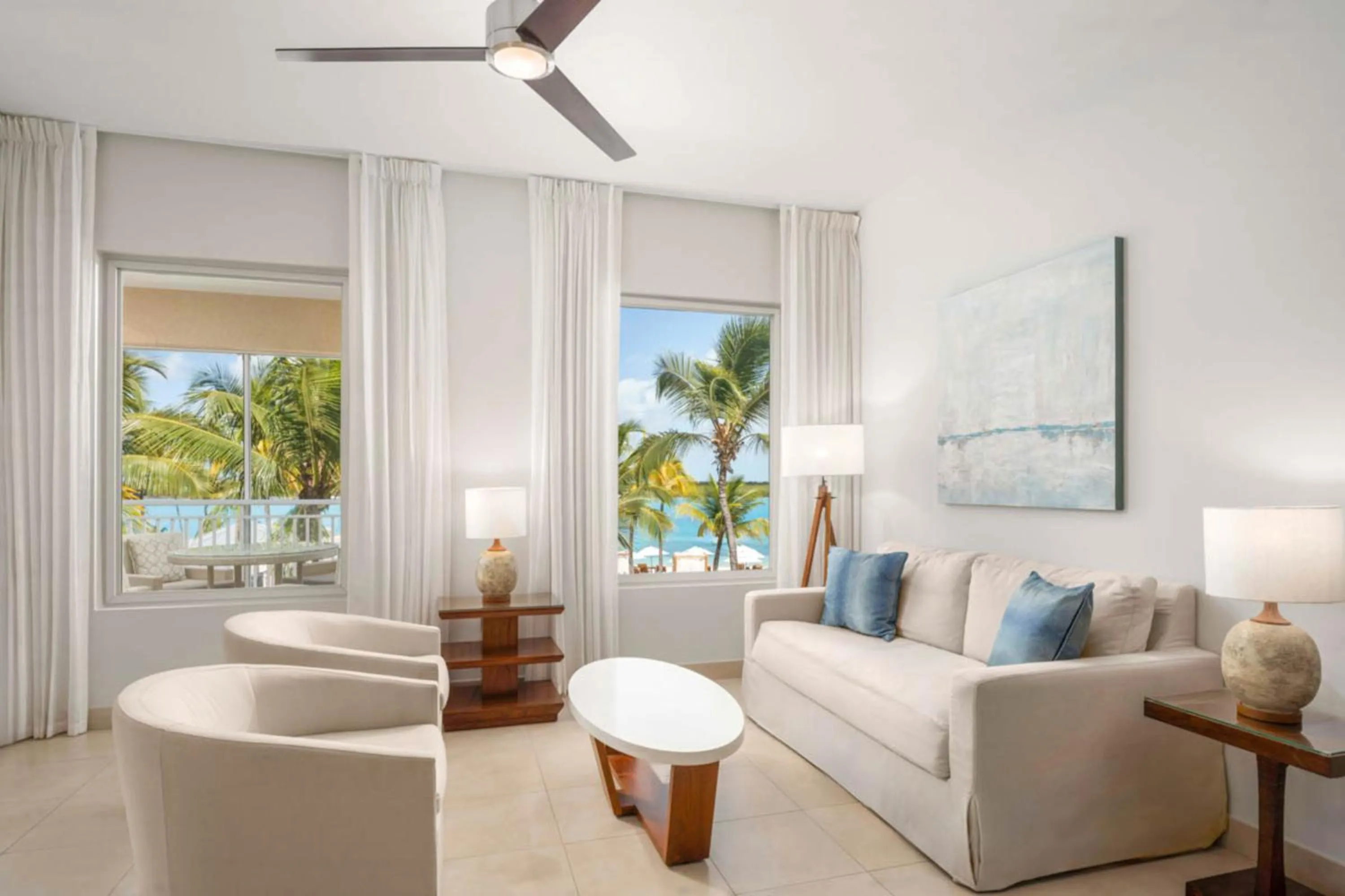 Living room in Blue Haven Resort- All Inclusive