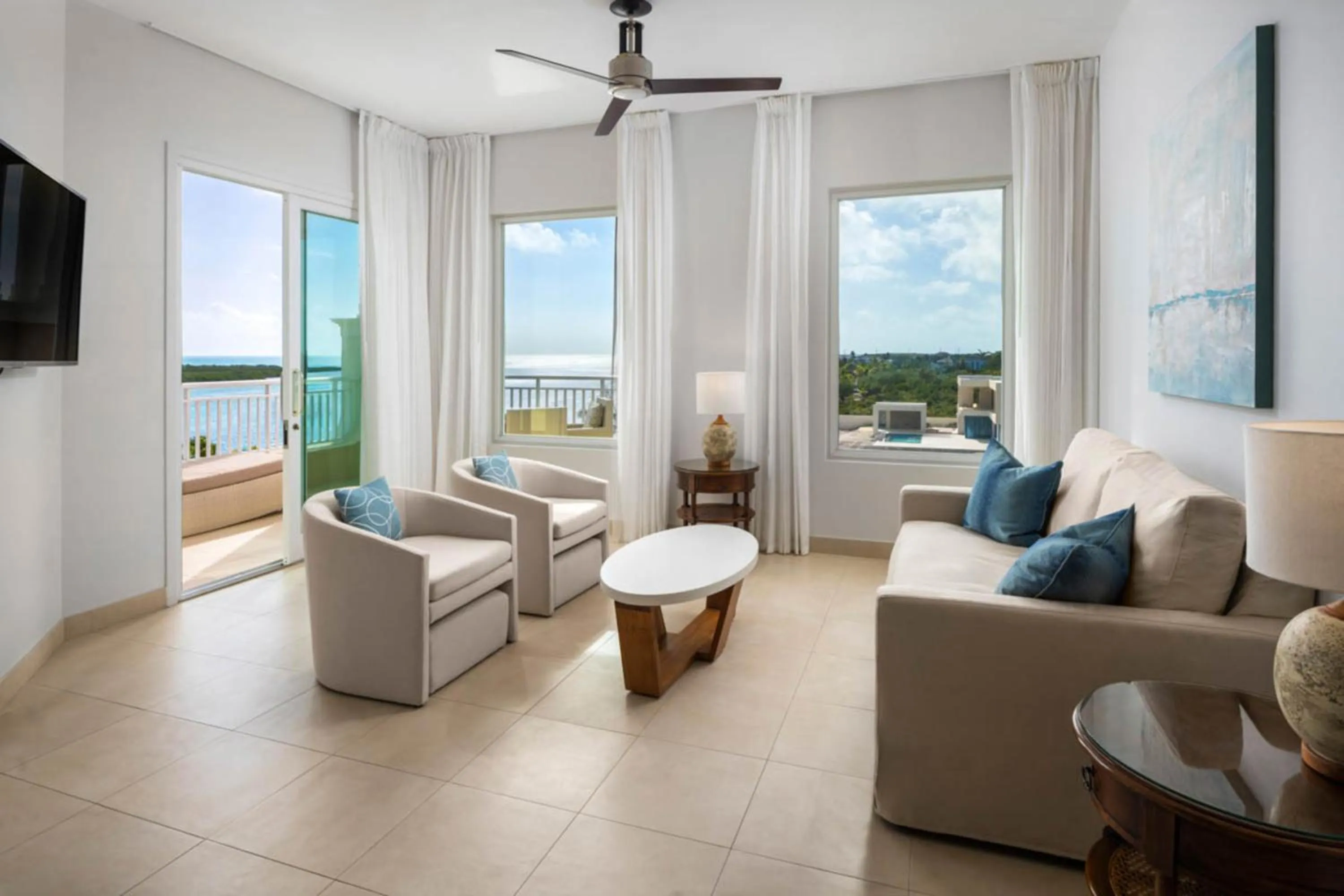 Living room in Blue Haven Resort- All Inclusive