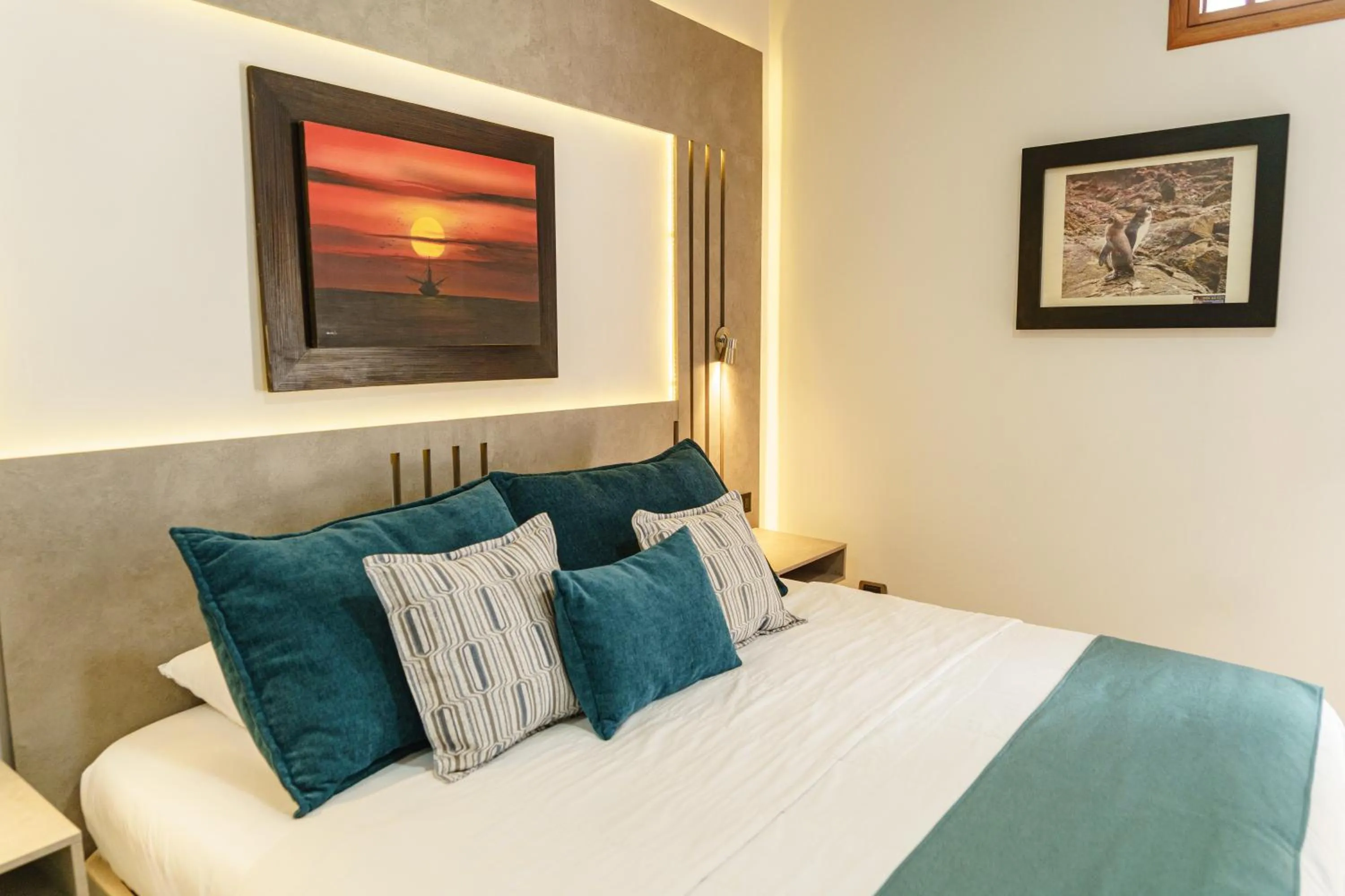 Bed in Hotel Santa Fe