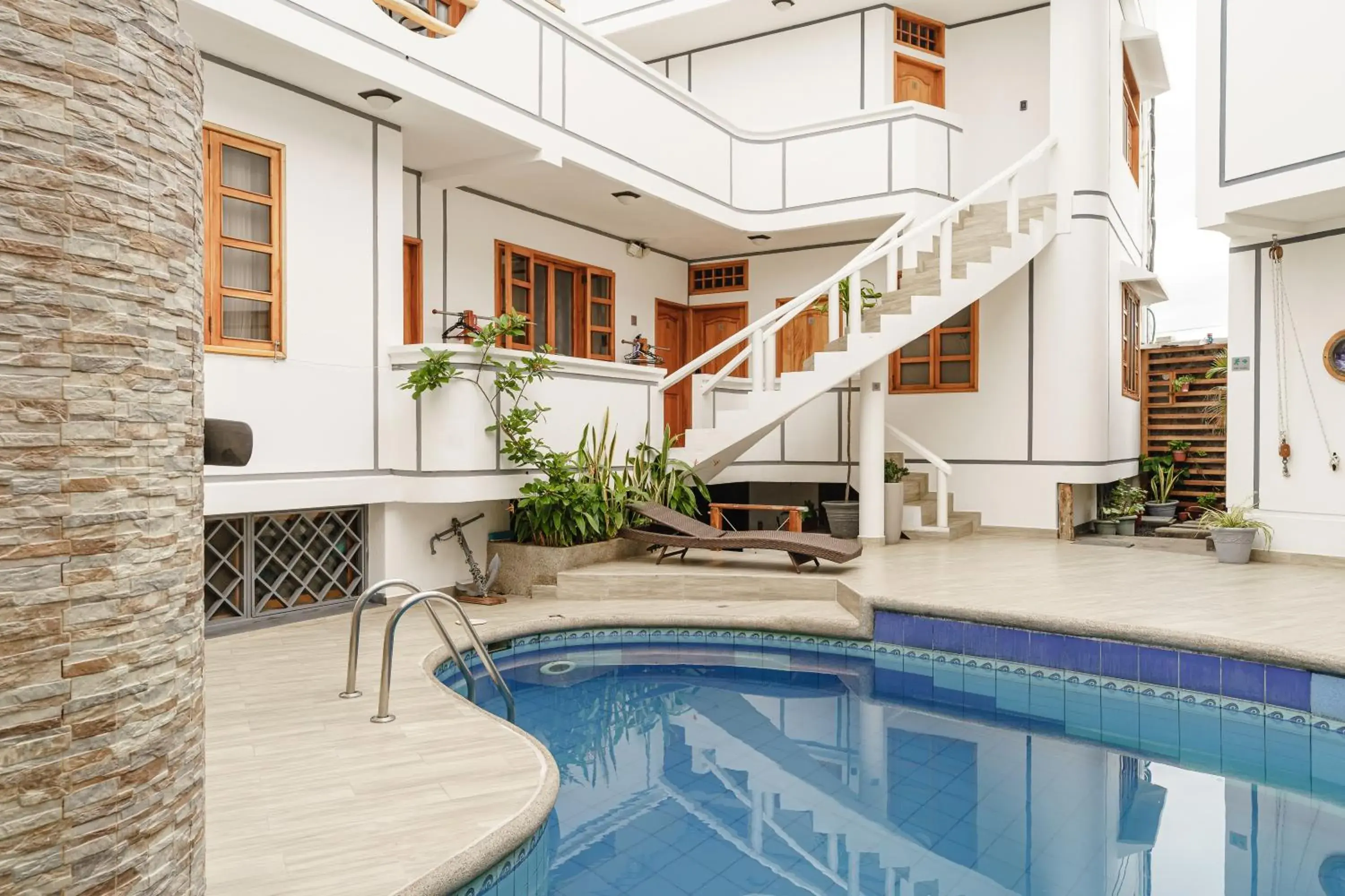 Pool view in Hotel Santa Fe Pool view in Hotel Santa Fe