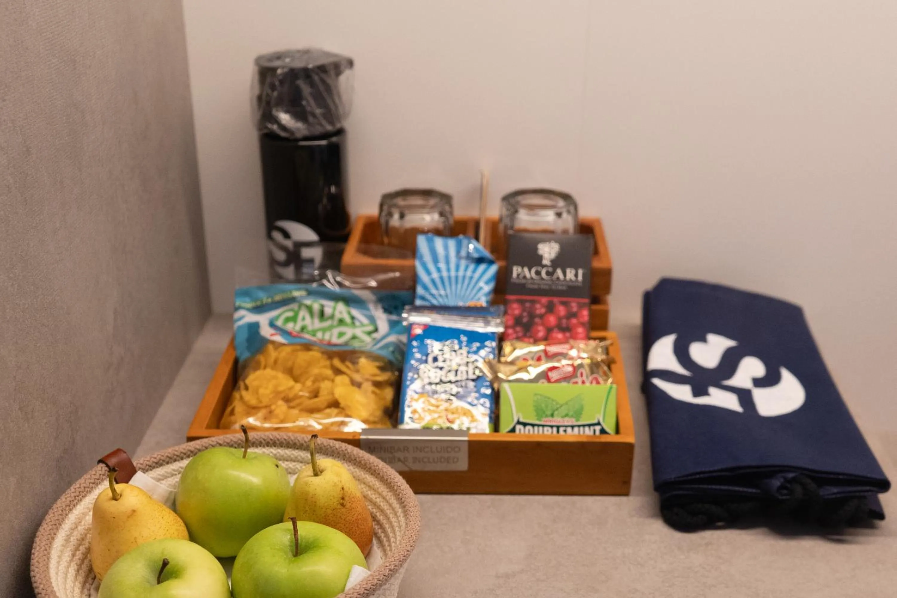 minibar in Hotel Santa Fe