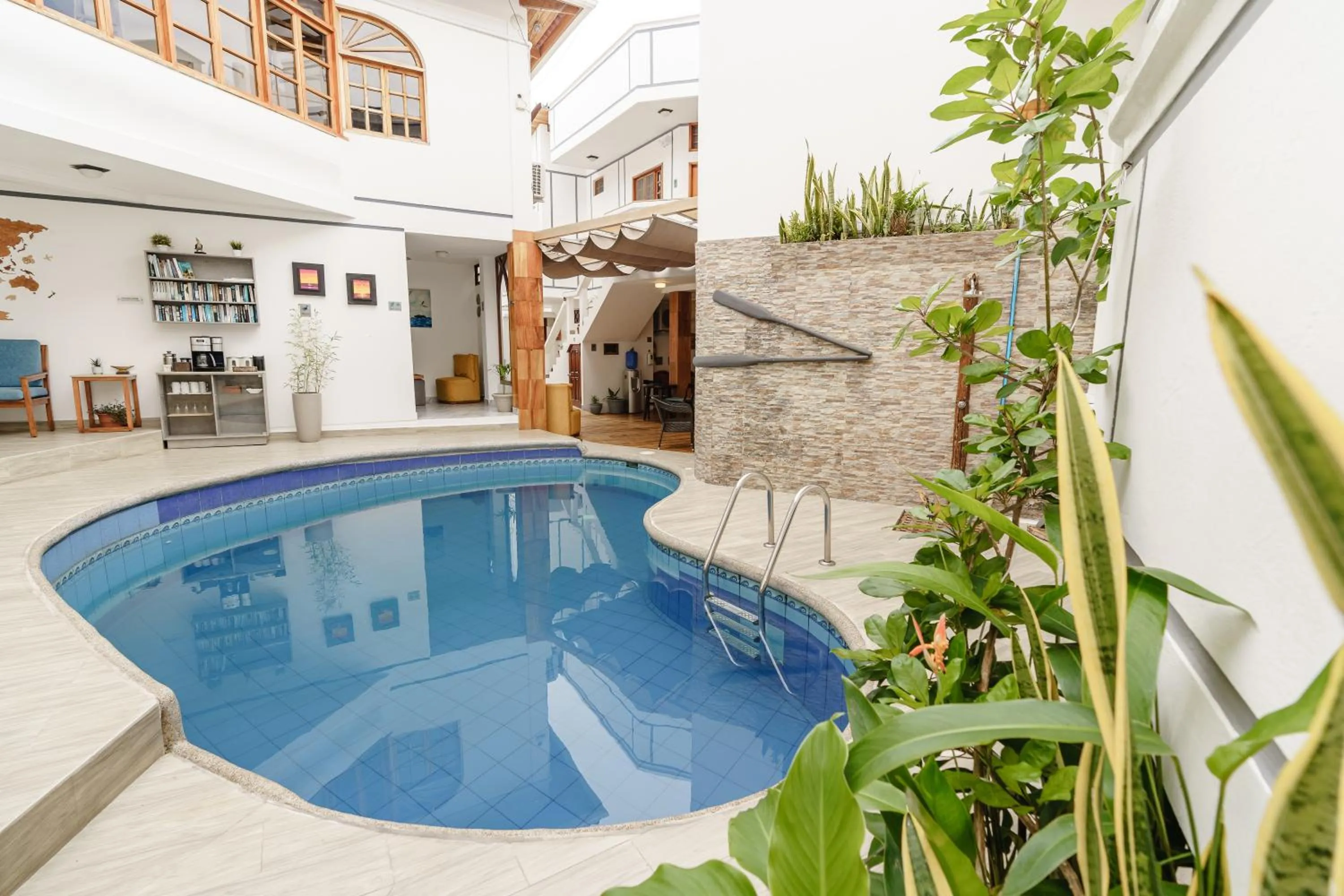 Garden in Hotel Santa Fe