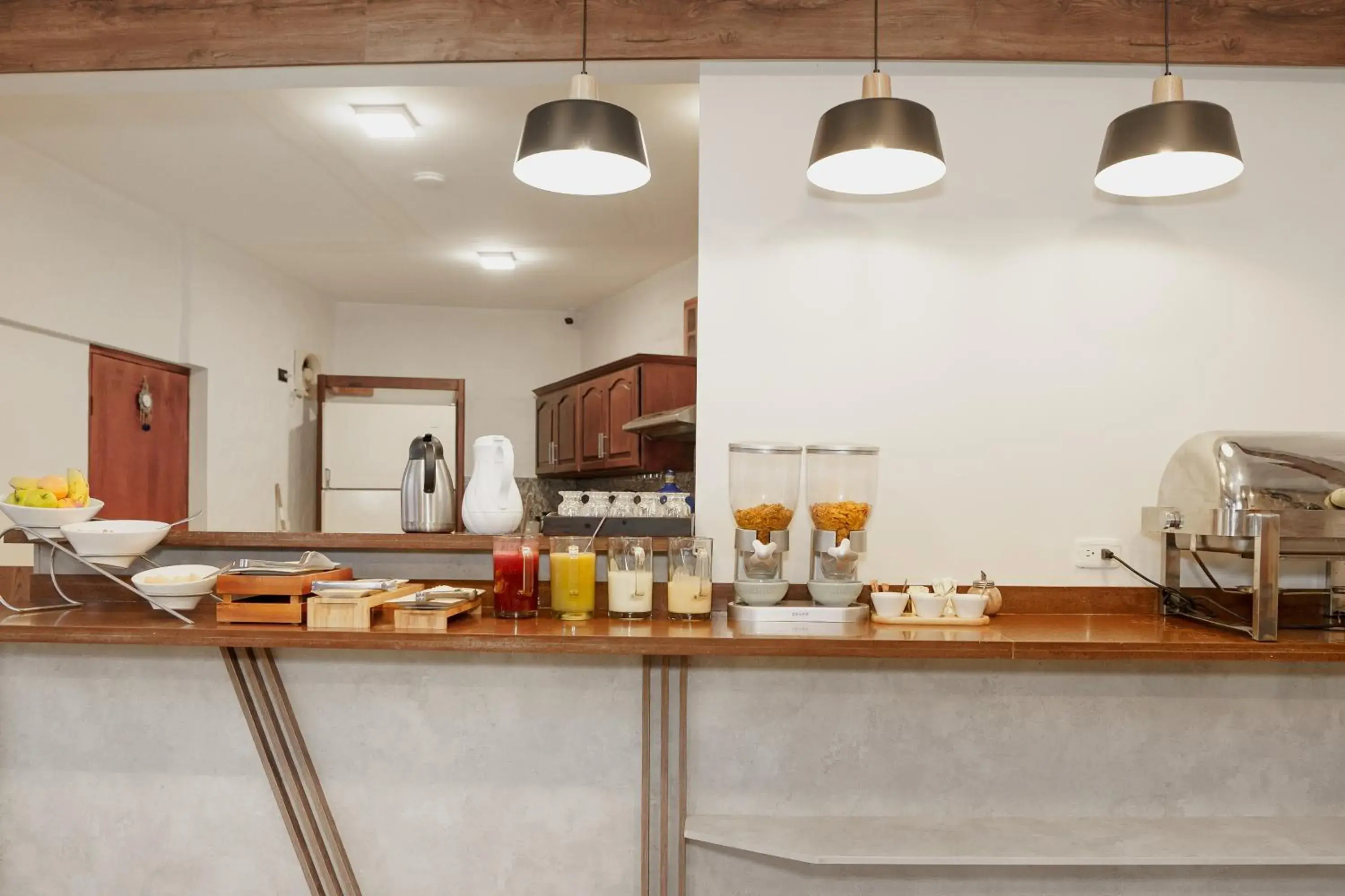 Buffet breakfast in Hotel Santa Fe Buffet breakfast in Hotel Santa Fe