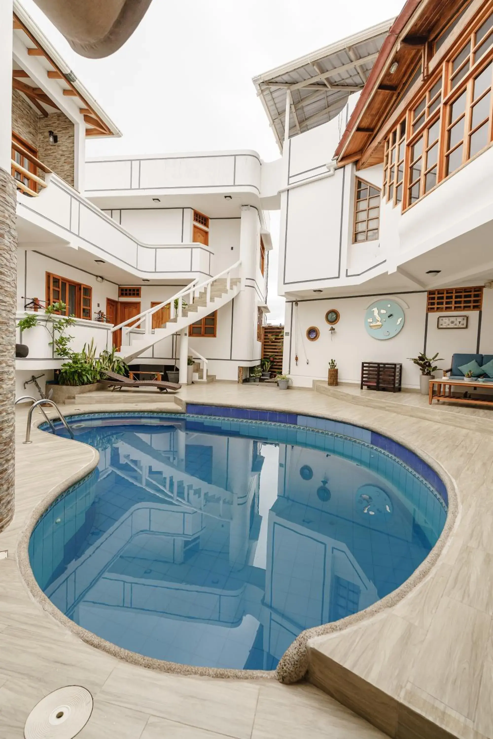 Swimming pool in Hotel Santa Fe Swimming pool in Hotel Santa Fe