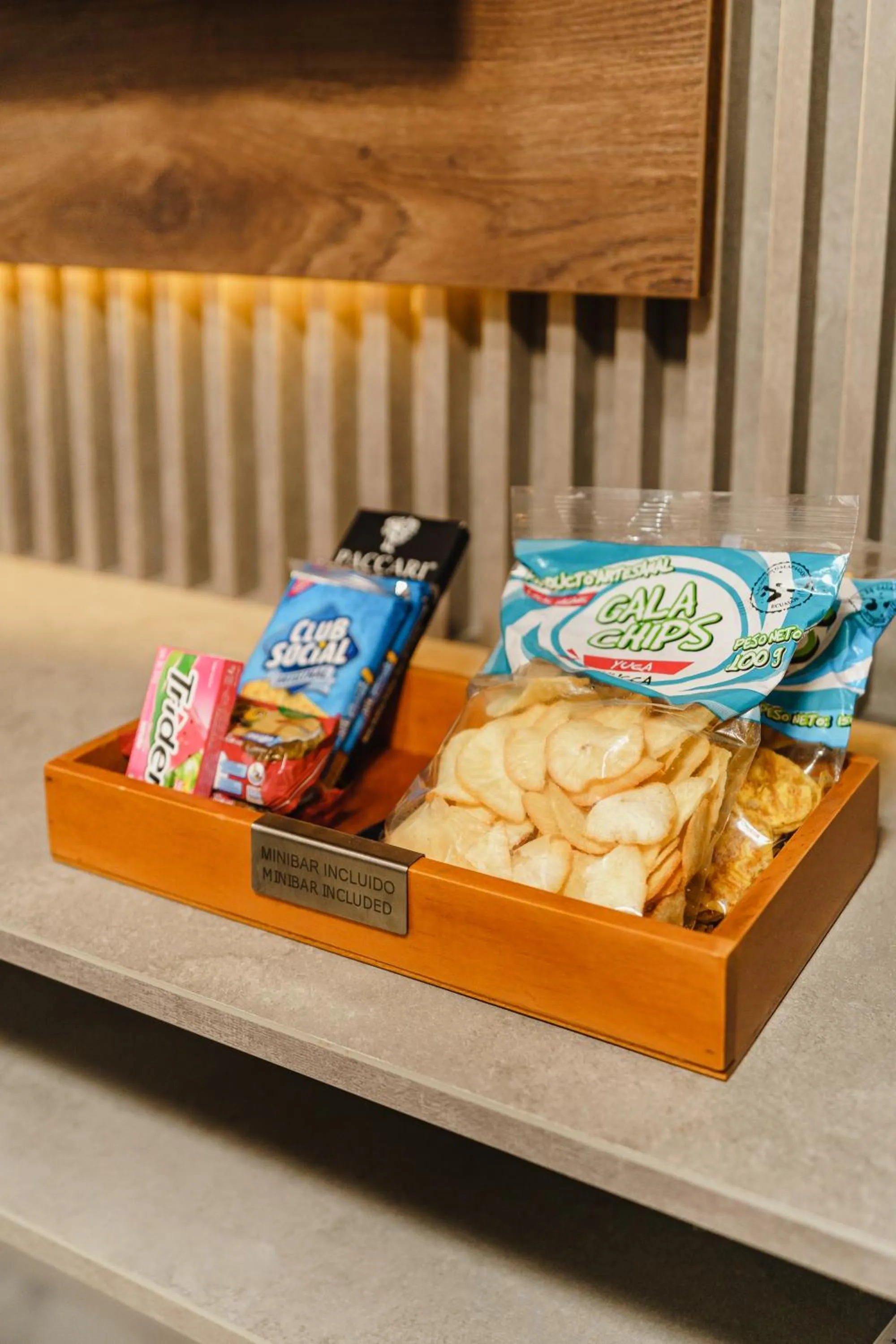 Food and drinks in Hotel Santa Fe