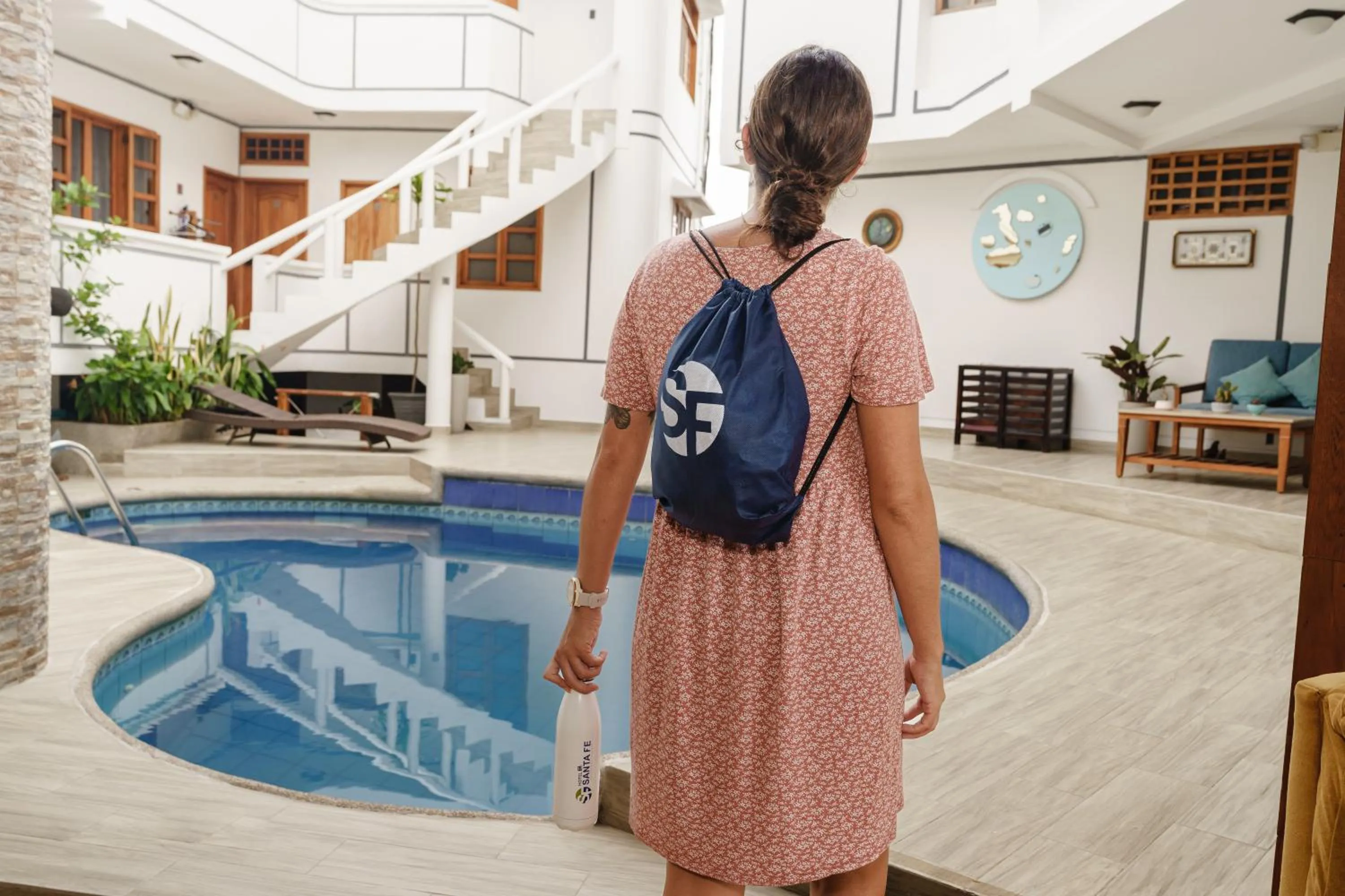 People in Hotel Santa Fe