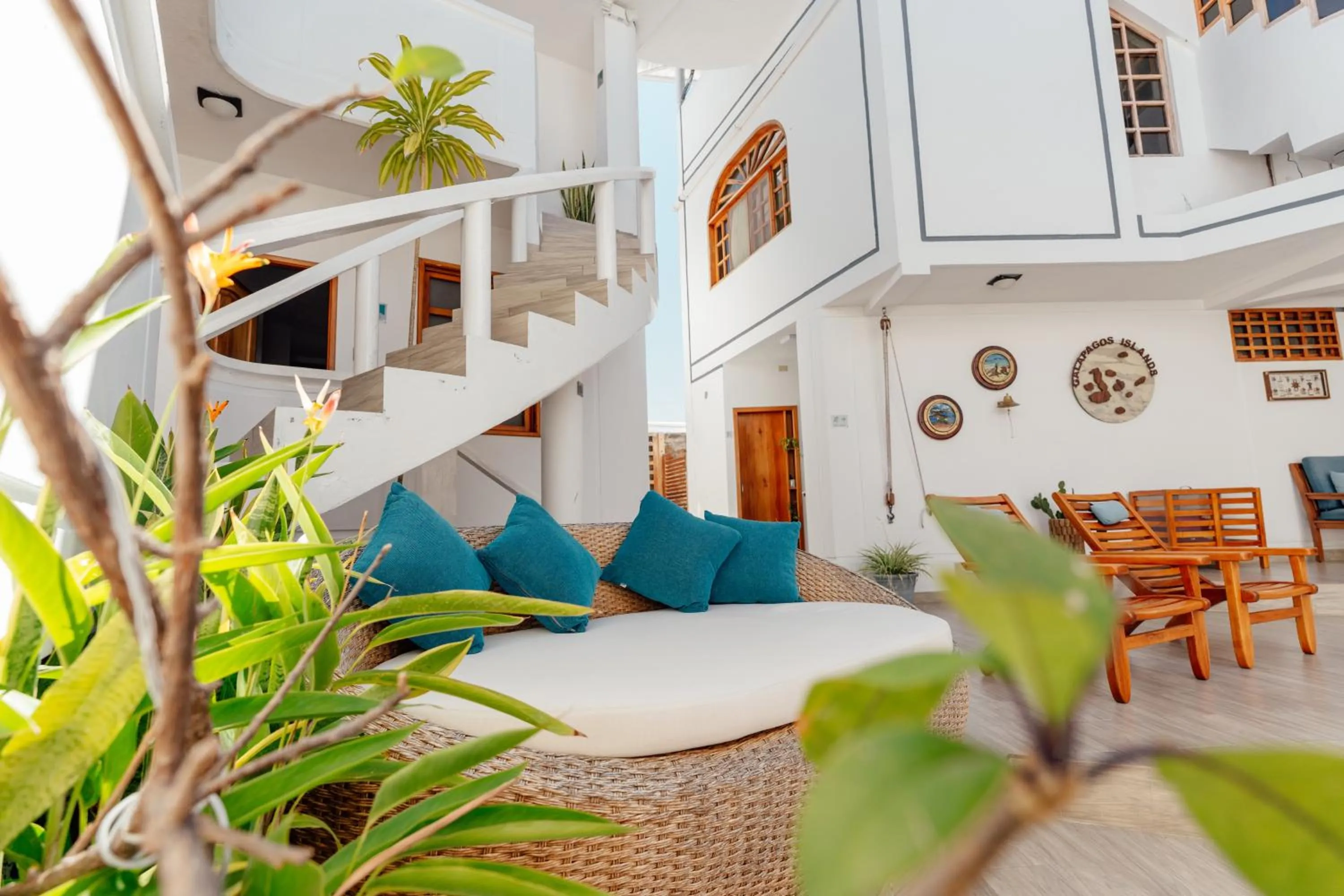 Swimming pool in Hotel Santa Fe