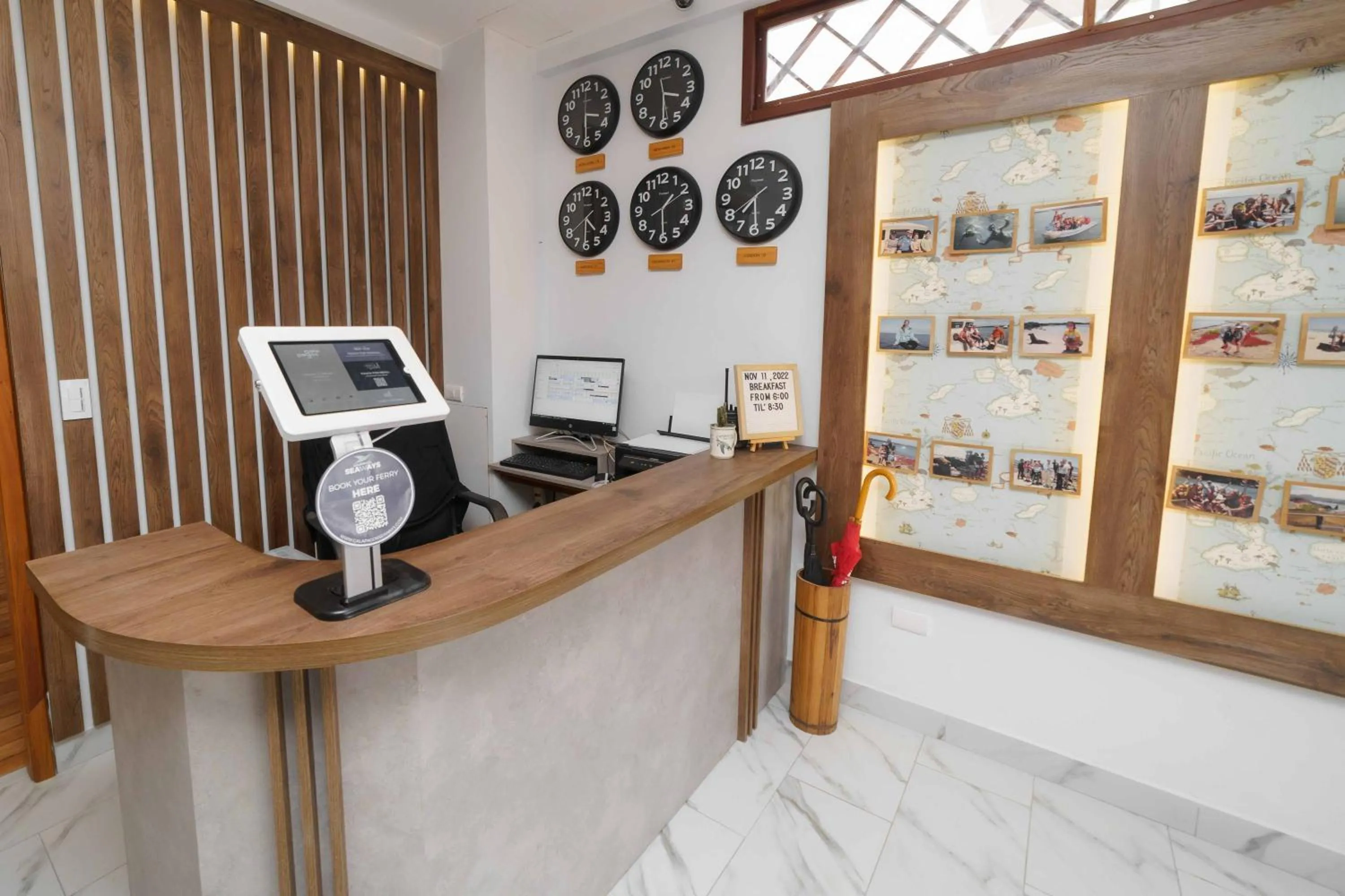 Lobby or reception in Hotel Santa Fe