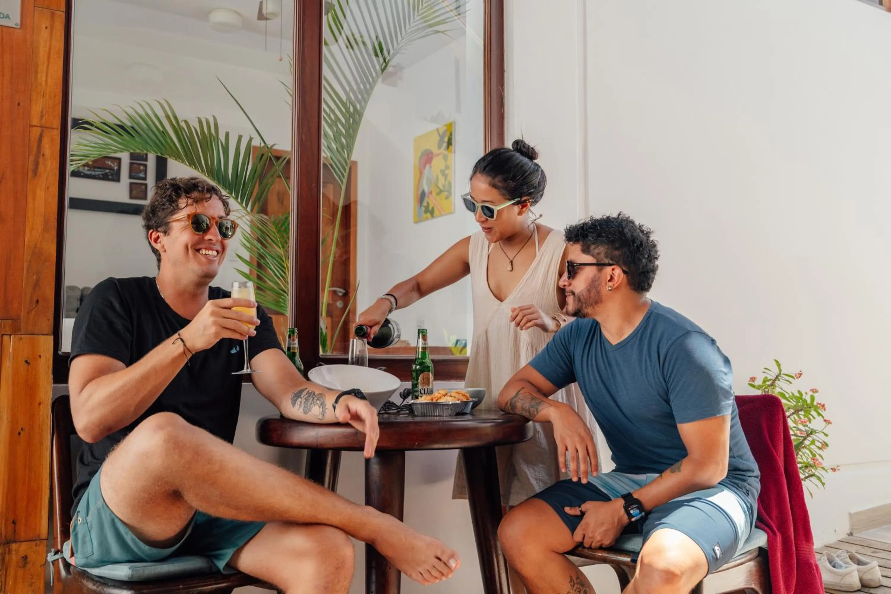 People in Hotel Santa Fe