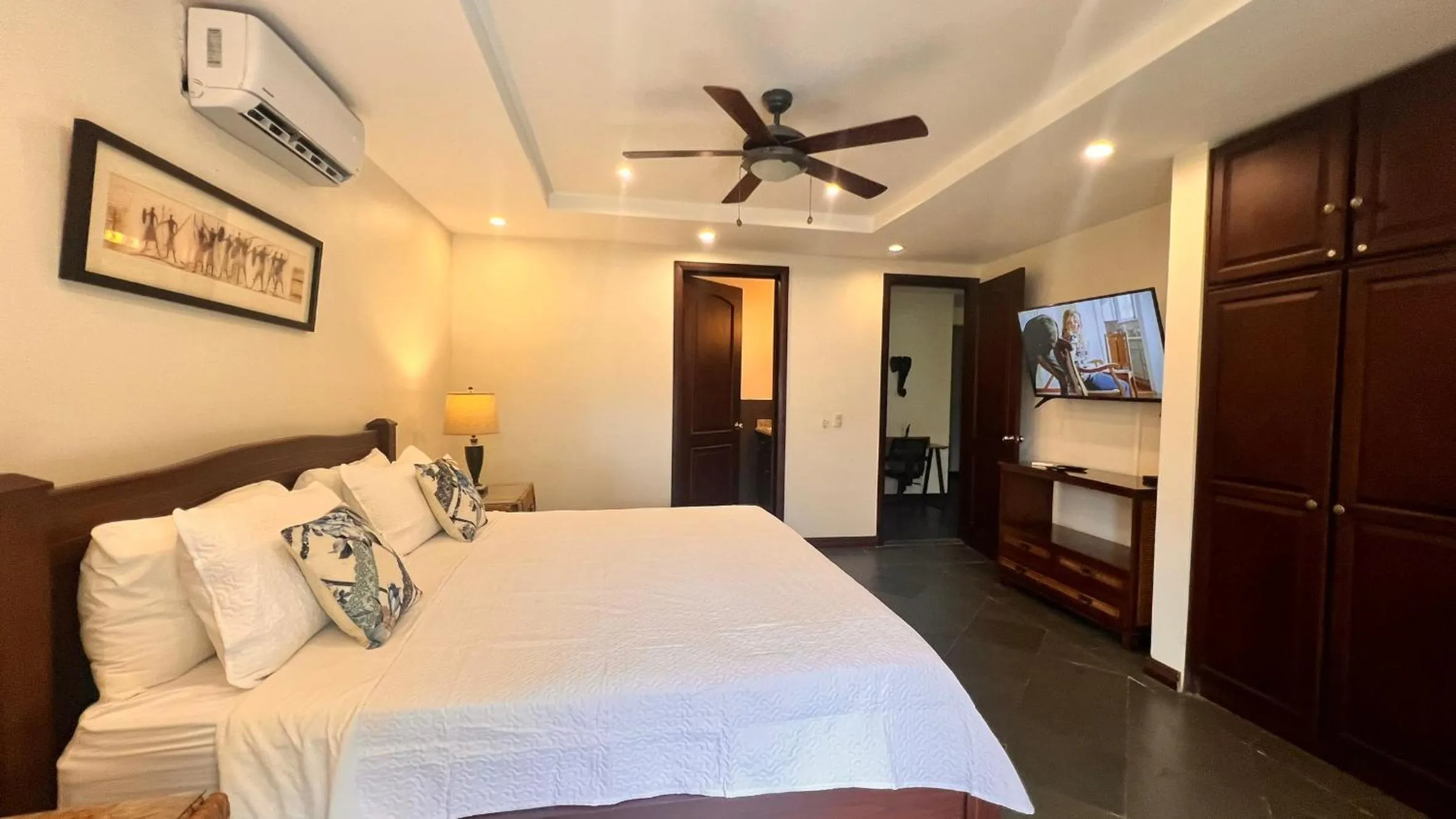 Bedroom, Bed in Monte Carlo Luxury Condominiums