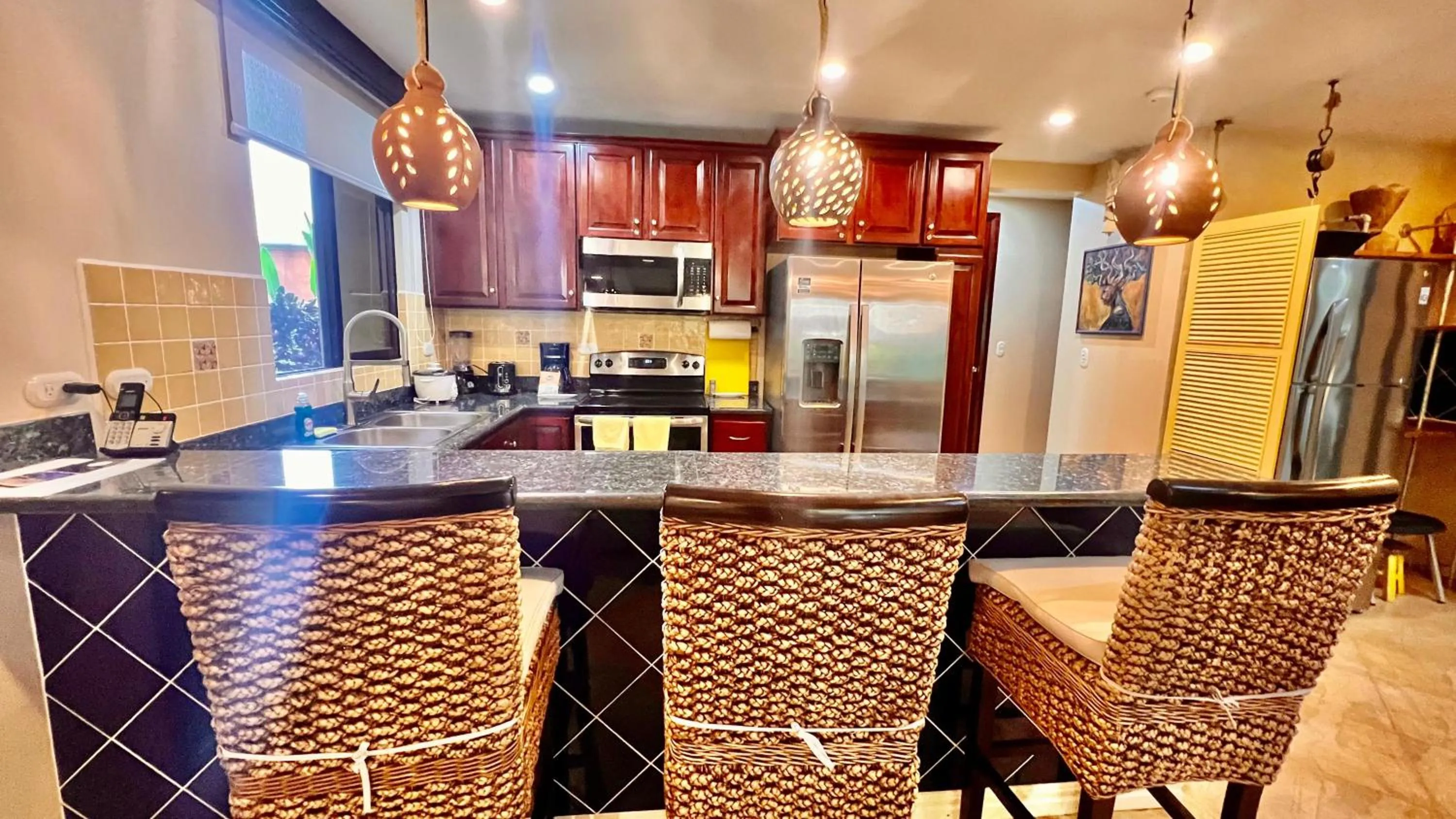 kitchen in Monte Carlo Luxury Condominiums